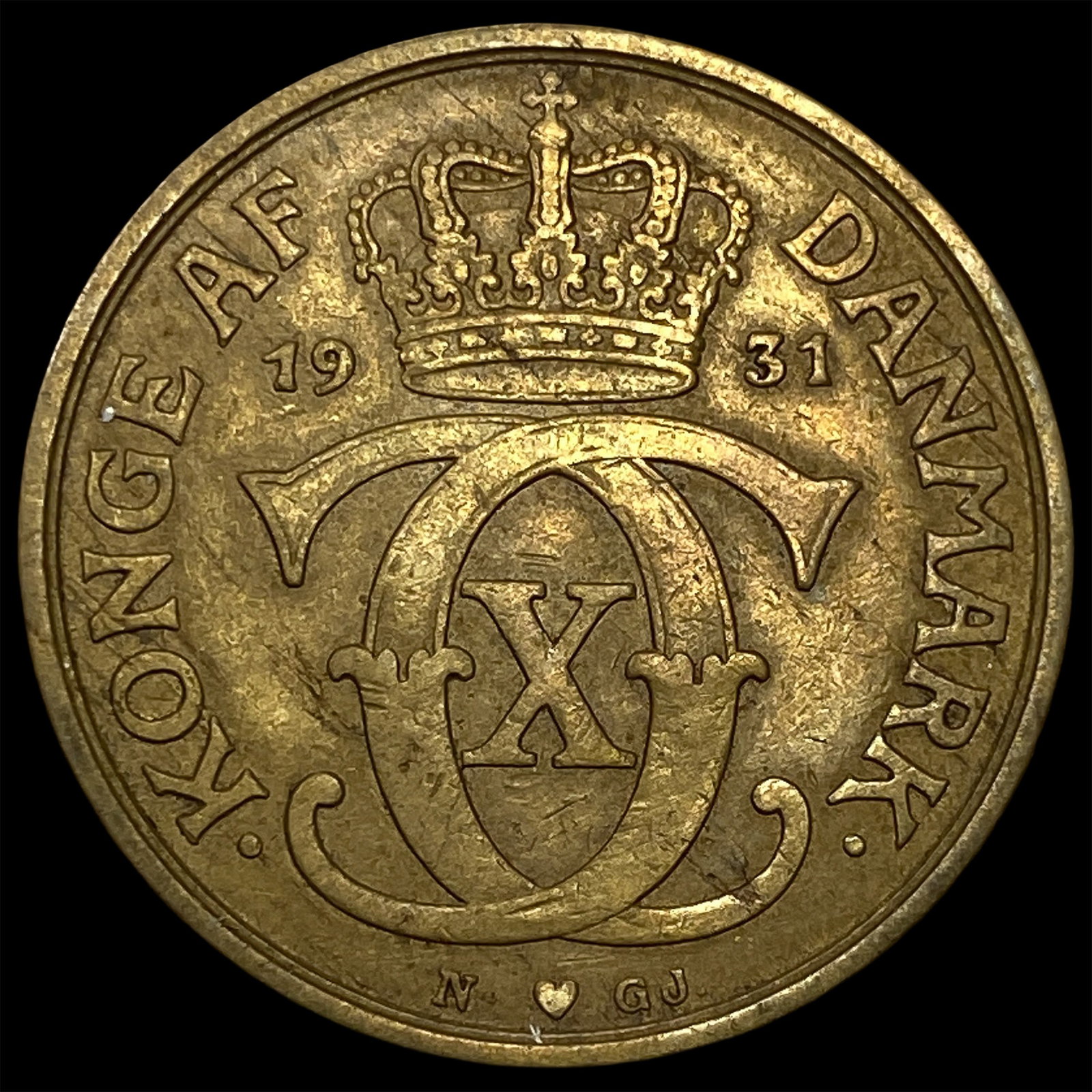 1931 Denamrk 1 Krone: 1931 Denamrk 1 Krone