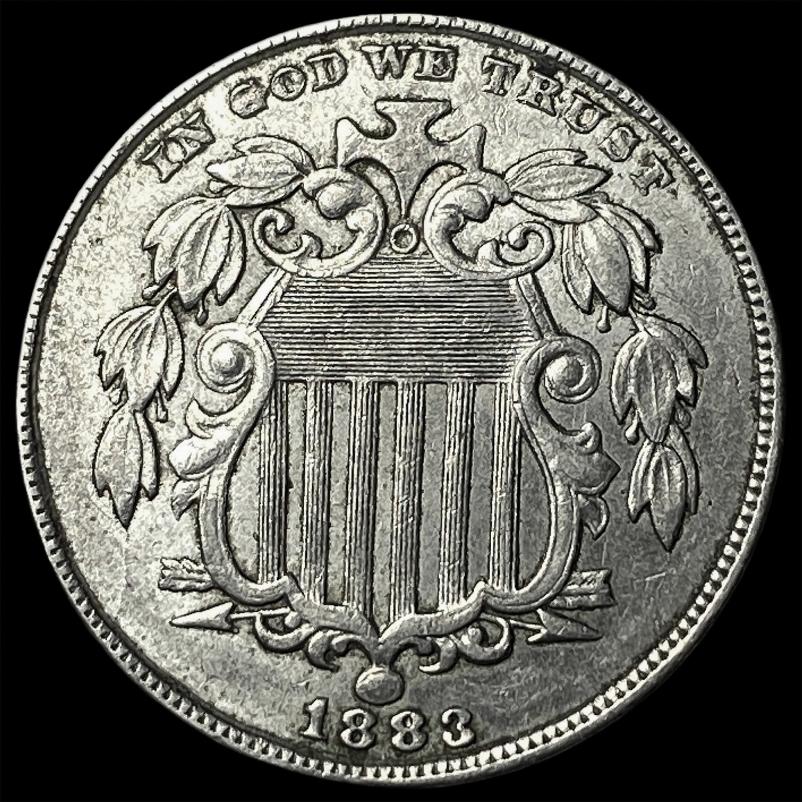 1883 Shield Nickel UNCIRCULATED (1 of 2)
