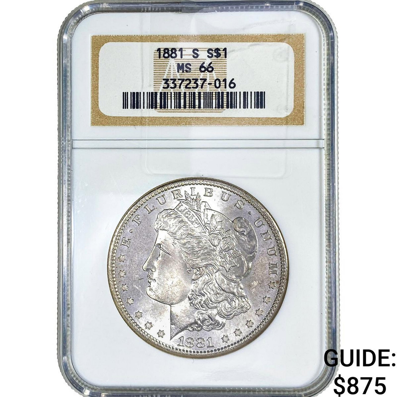 1881-S Morgan Silver Dollar NGC MS66 (1 of 2)