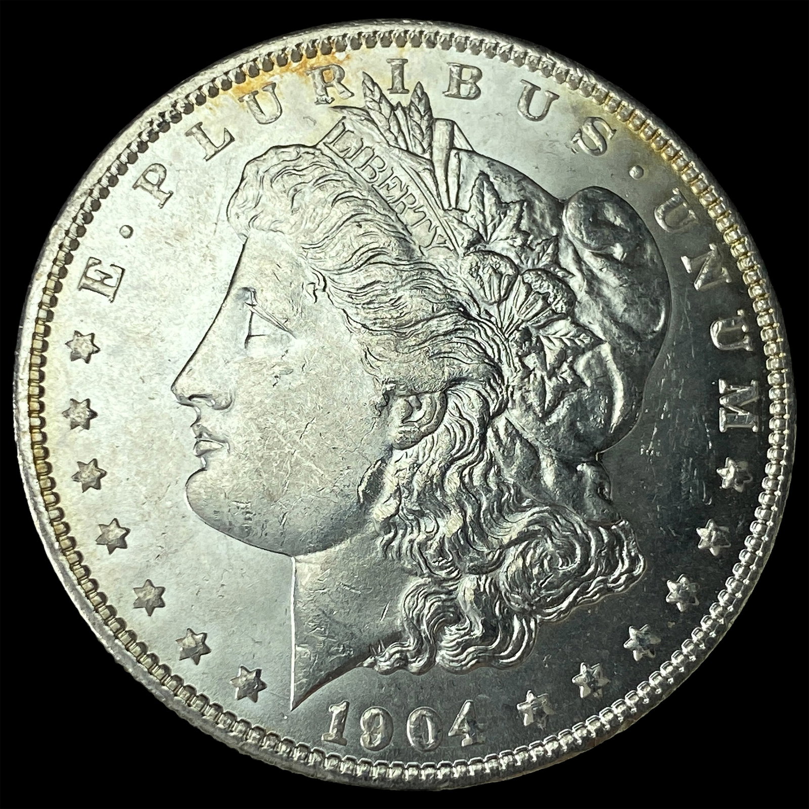1904-O Silver Morgan Dollar CHOICE BU: 1904-O Silver Morgan Dollar CHOICE BU