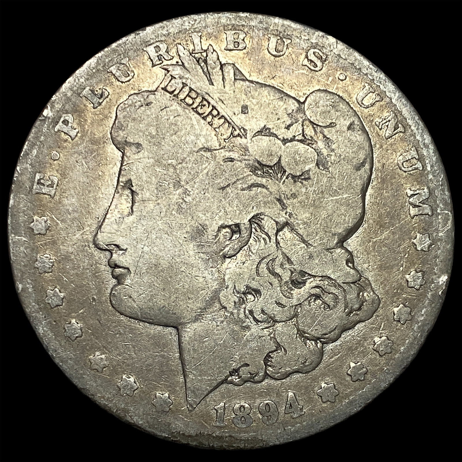 1894-O Silver Morgan Dollar NICELY CIRCULATED: 1894-O Silver Morgan Dollar NICELY CIRCULATED