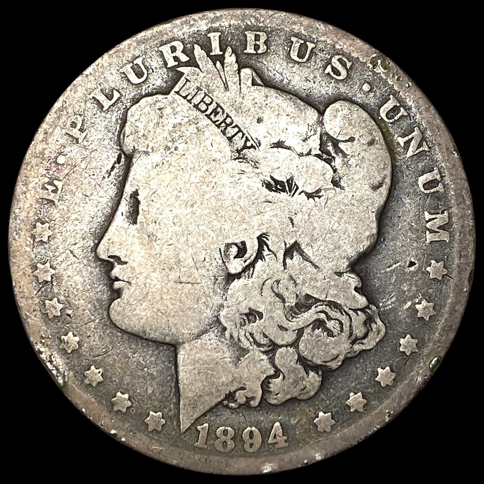 1894-O Morgan Silver Dollar NICELY CIRCULATED: 1894-O Morgan Silver Dollar NICELY CIRCULATED
