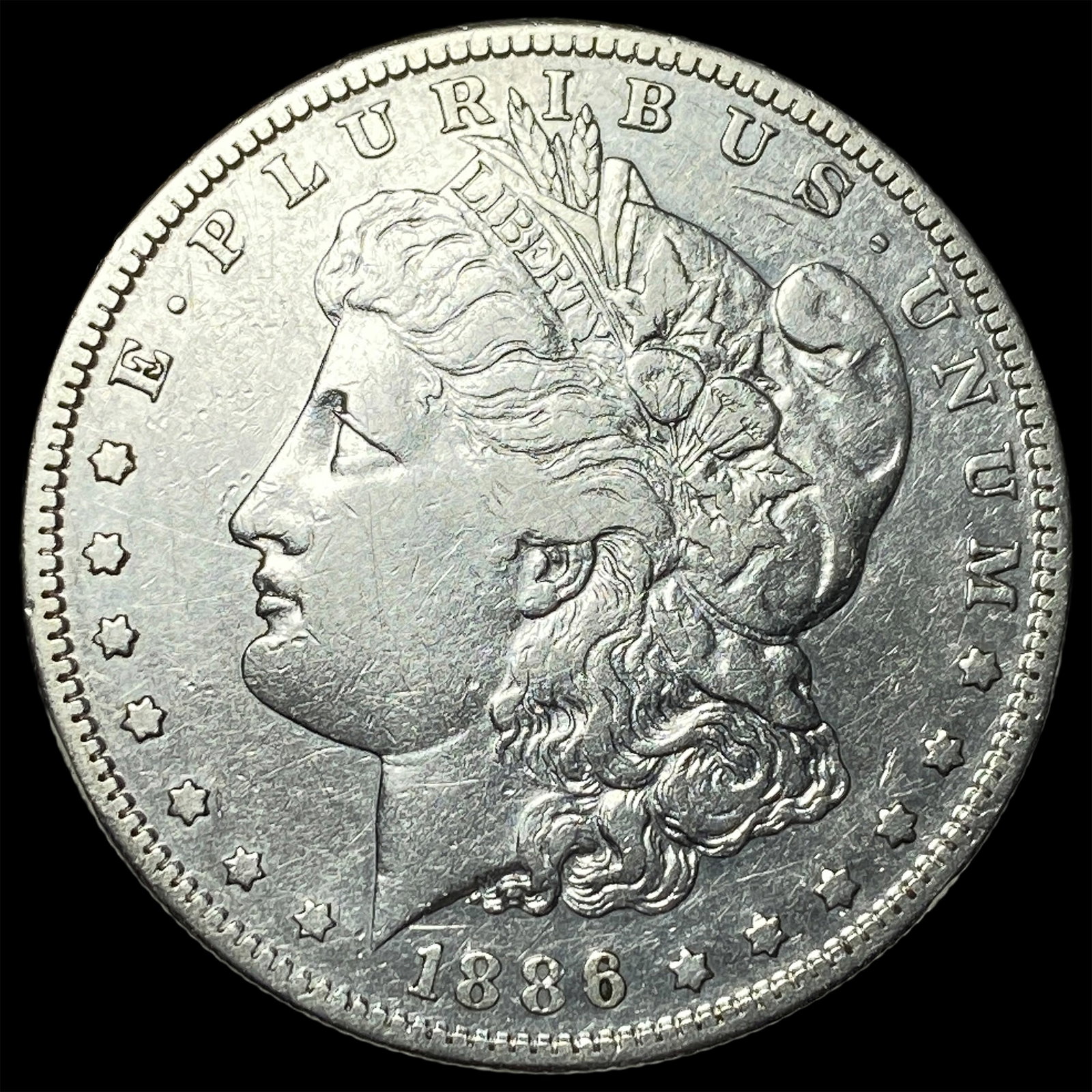 1886-S Silver Morgan Dollar UNCIRCULATED: 1886-S Silver Morgan Dollar UNCIRCULATED