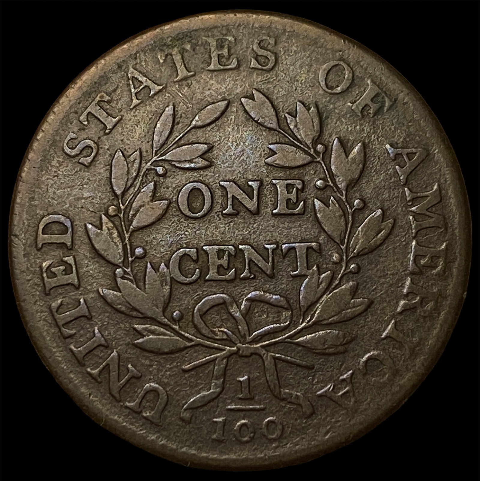 1798 Draped Bust Large Cent LIGHTLY CIRCULATED - 2