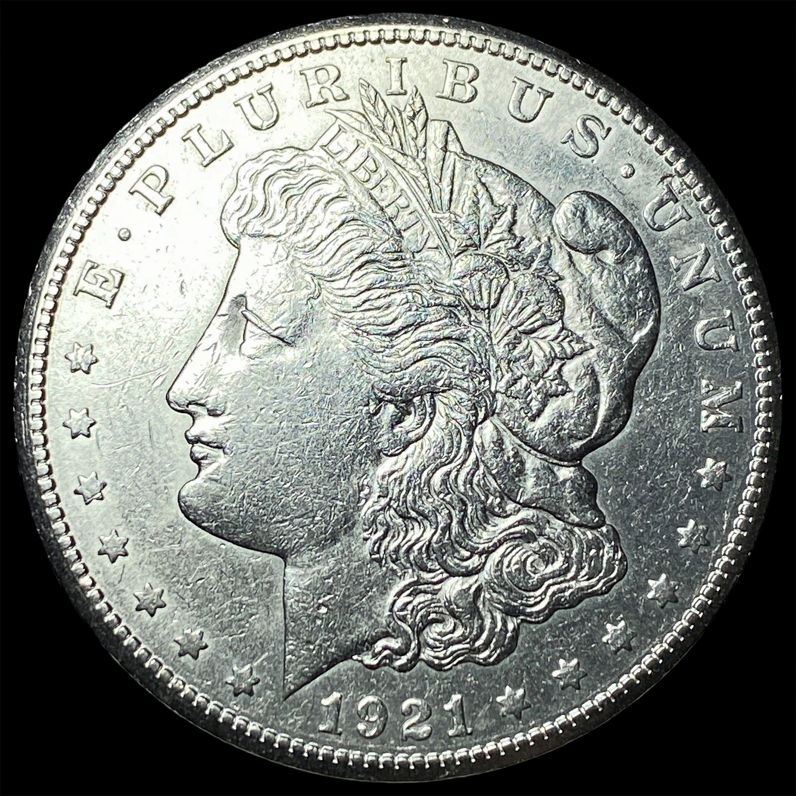 1921-S Silver Morgan Dollar CLOSELY UNCIRCULATED: 1921-S Silver Morgan Dollar CLOSELY UNCIRCULATED