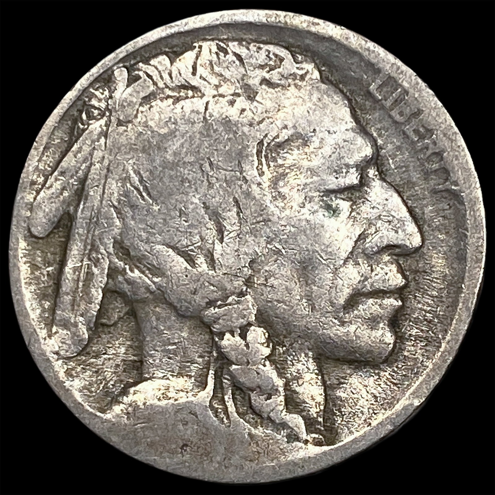 1913-D Type 2 Buffalo Nickel NICELY CIRCULATED: 1913-D Type 2 Buffalo Nickel NICELY CIRCULATED