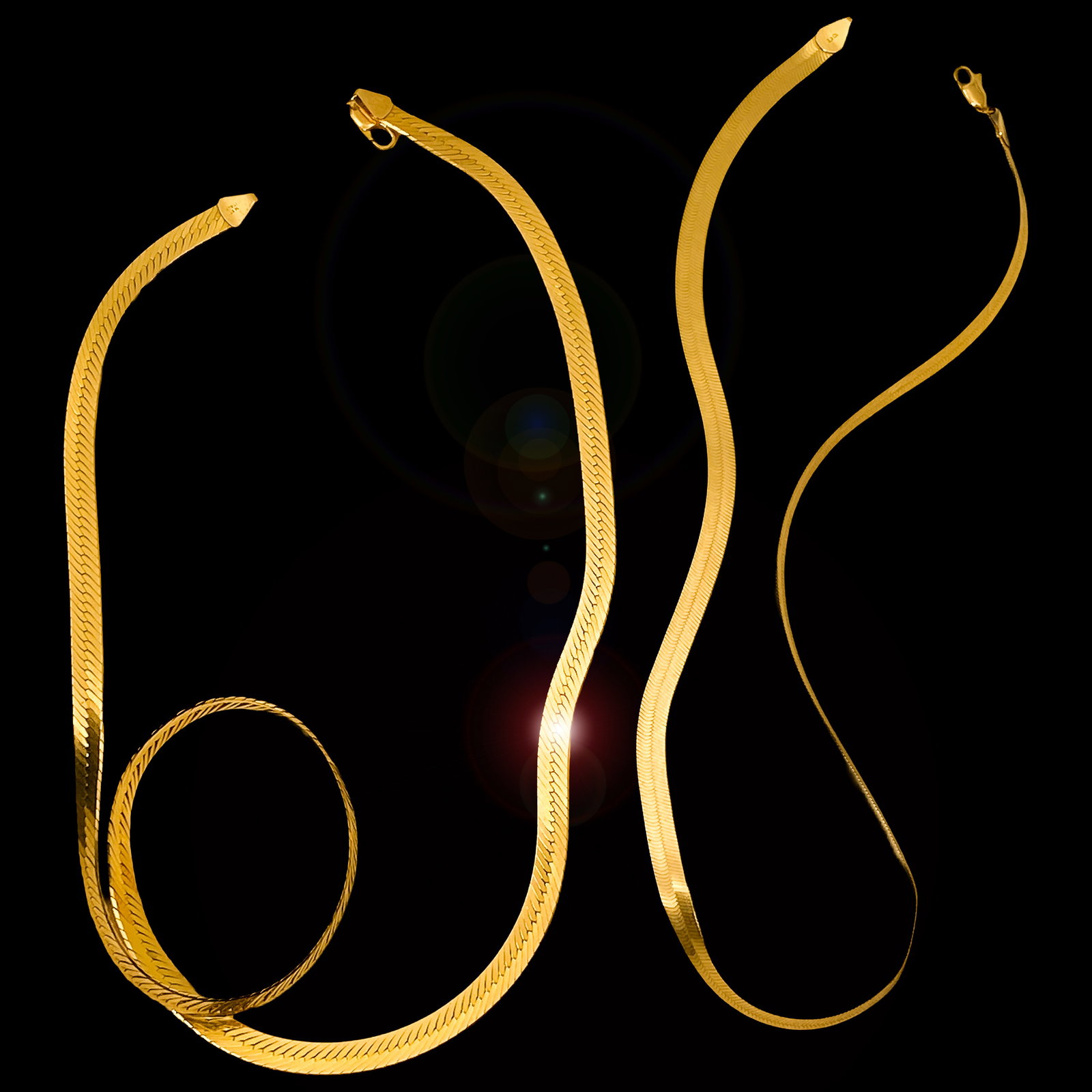 Gold Chain Neckalce - 3