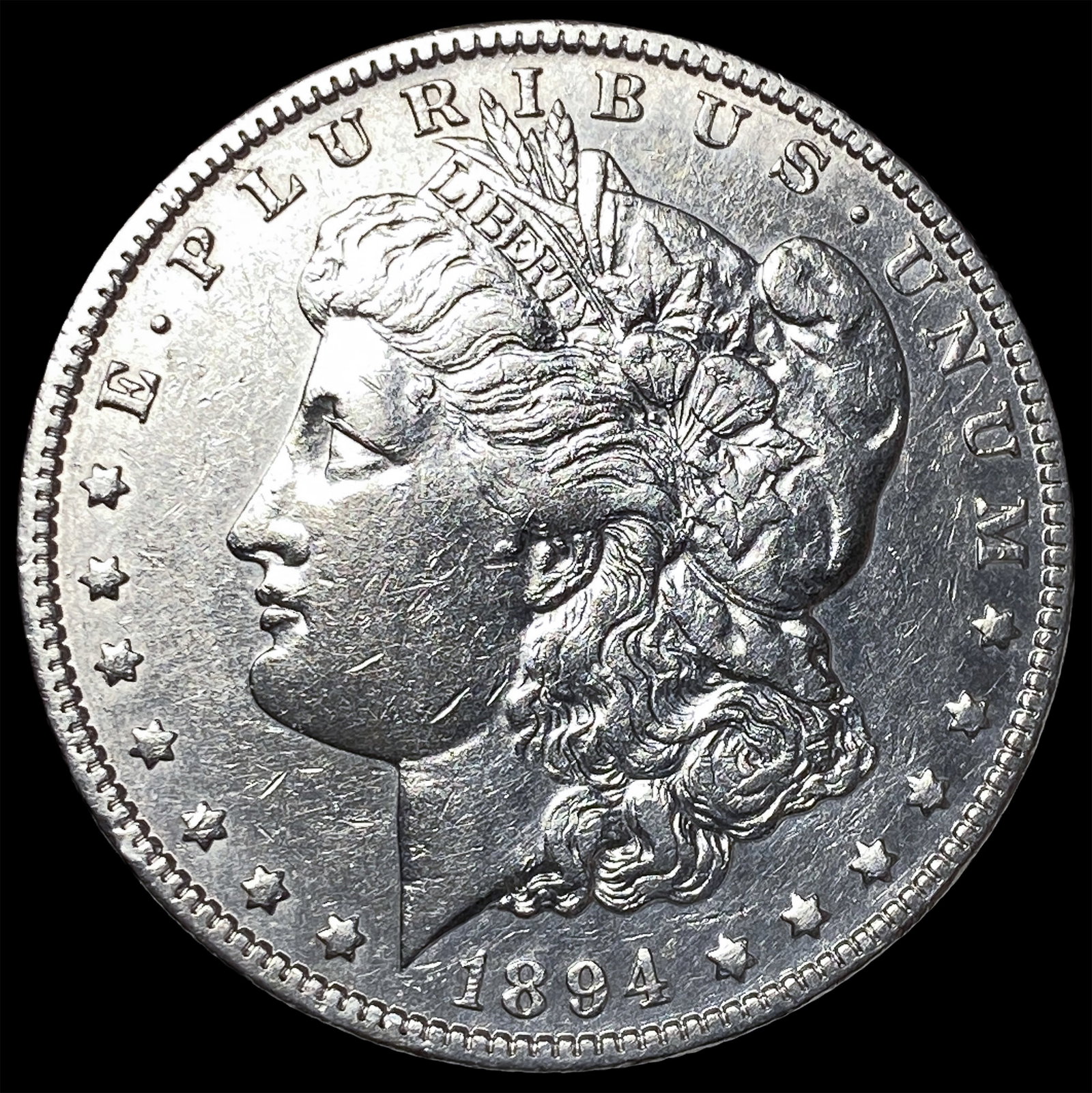 1894-O Silver Morgan Dollar CLOSELY UNCIRCULATED: 1894-O Silver Morgan Dollar CLOSELY UNCIRCULATED