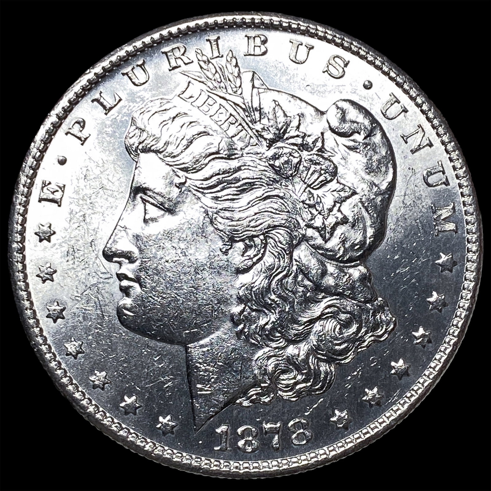 1878-S Silver Morgan Dollar CHOICE BU: 1878-S Silver Morgan Dollar CHOICE BU