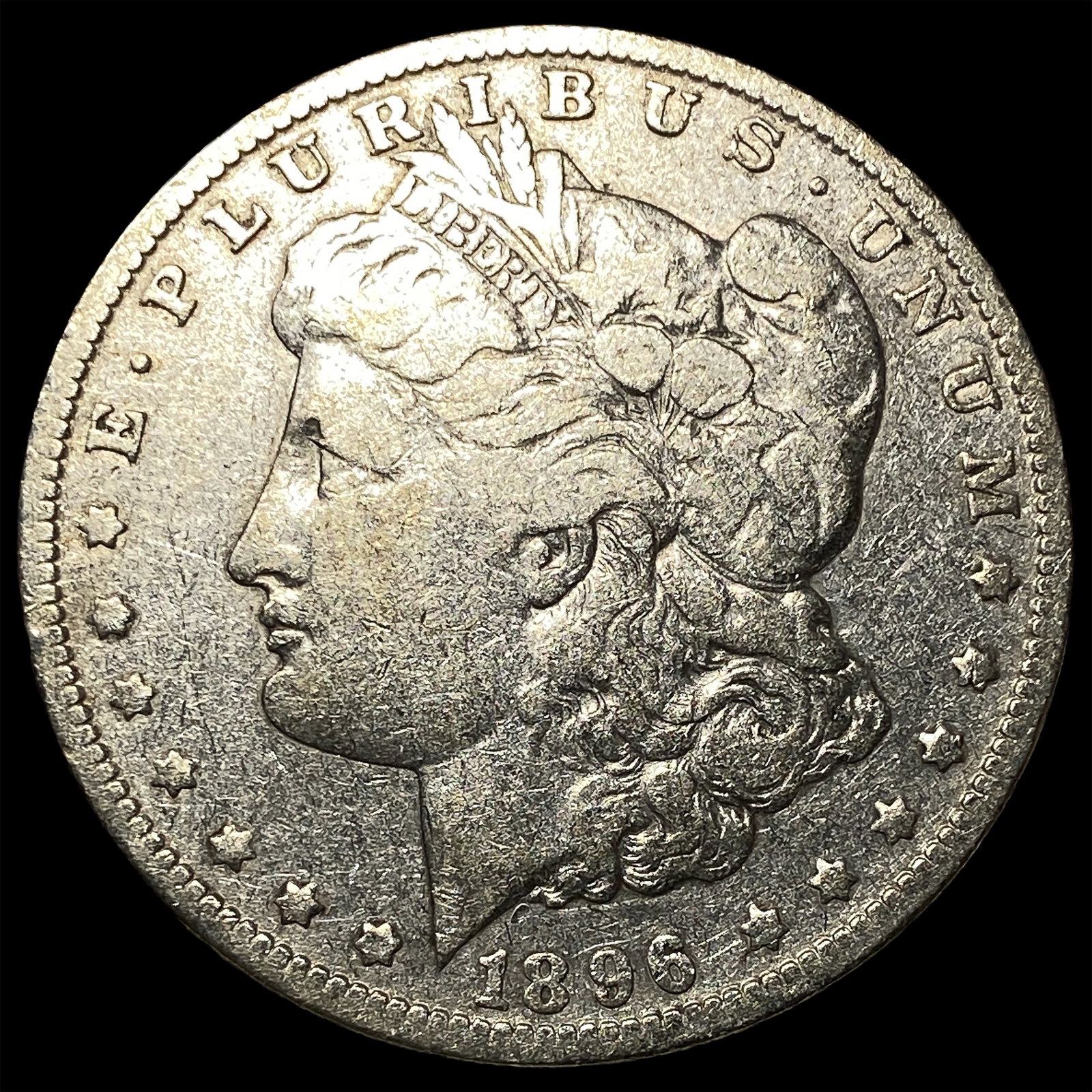 1896-O Silver Morgan Dollar LIGHTLY CIRCULATED: 1896-O Silver Morgan Dollar LIGHTLY CIRCULATED