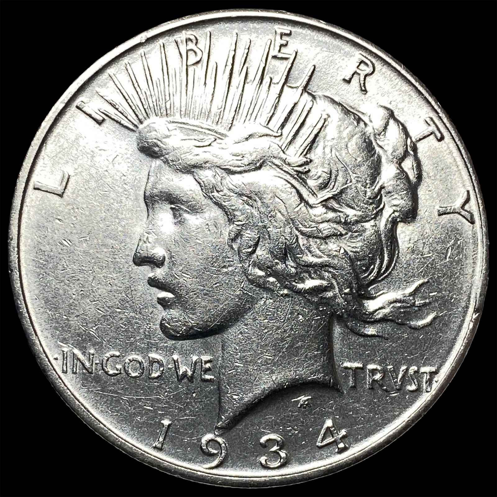 1934-D Silver Peace Dollar UNCIRCULATED: 1934-D Silver Peace Dollar UNCIRCULATED