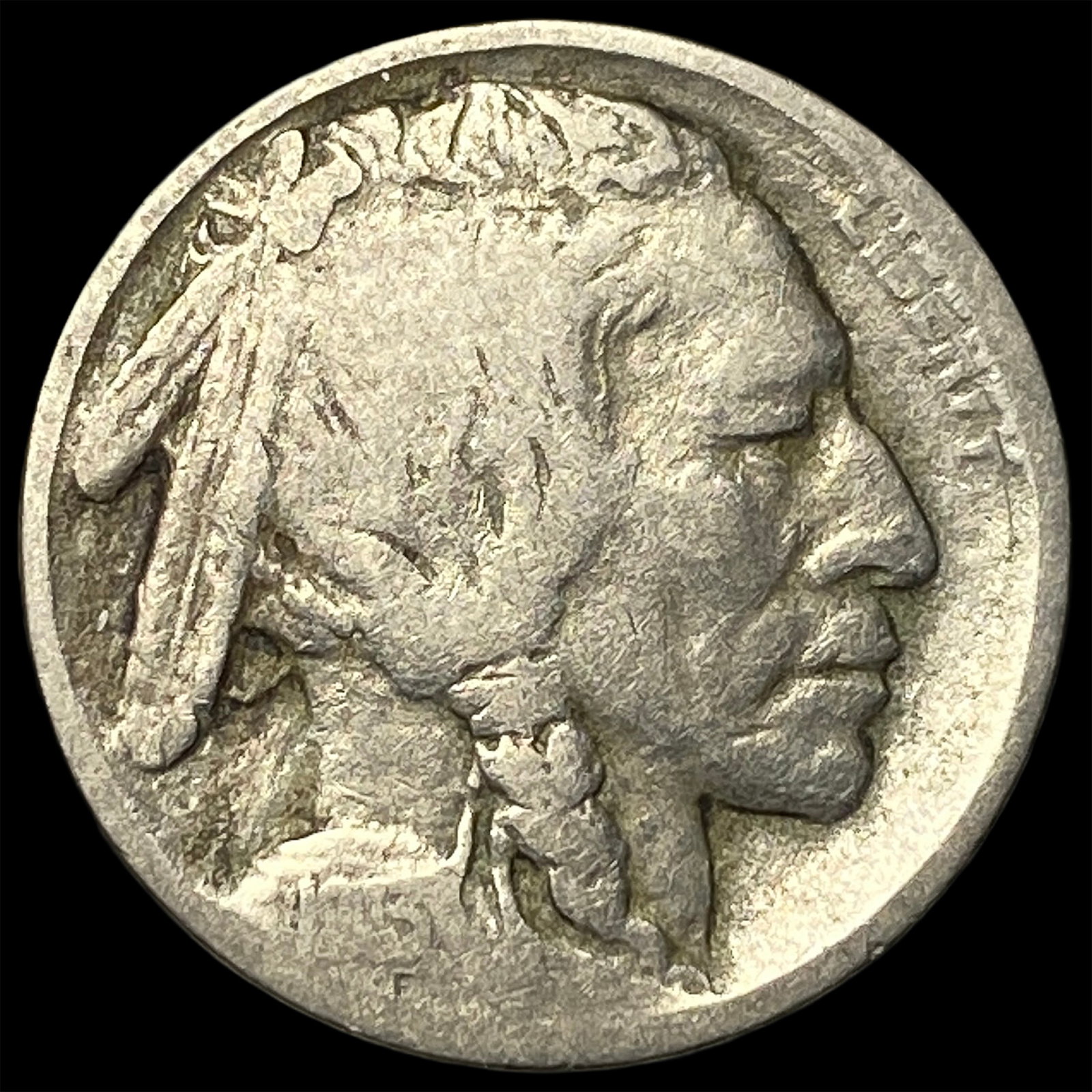 1913-D Type 2 Buffalo Nickel NEARLY UNCIRCULATED: 1913-D Type 2 Buffalo Nickel NEARLY UNCIRCULATED