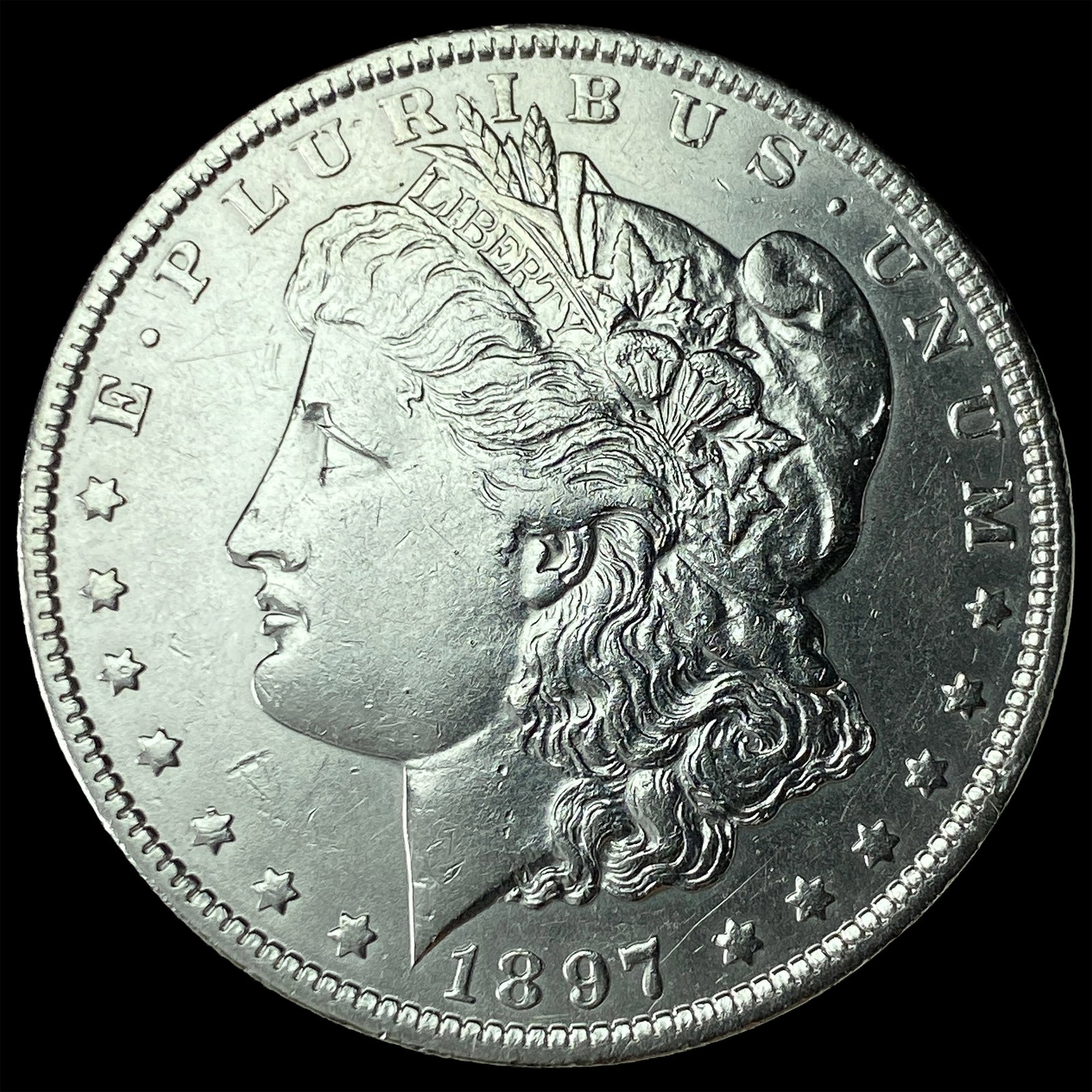 1897-O Silver Morgan Dollar UNCIRCULATED: 1897-O Silver Morgan Dollar UNCIRCULATED