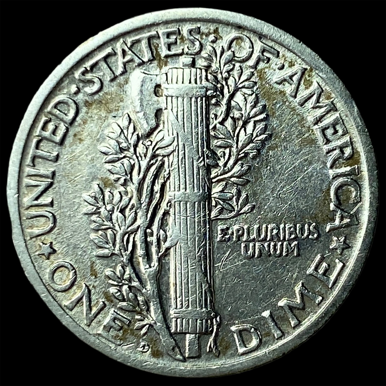 1925-D Silver Mercury Dime UNCIRCULATED - 2