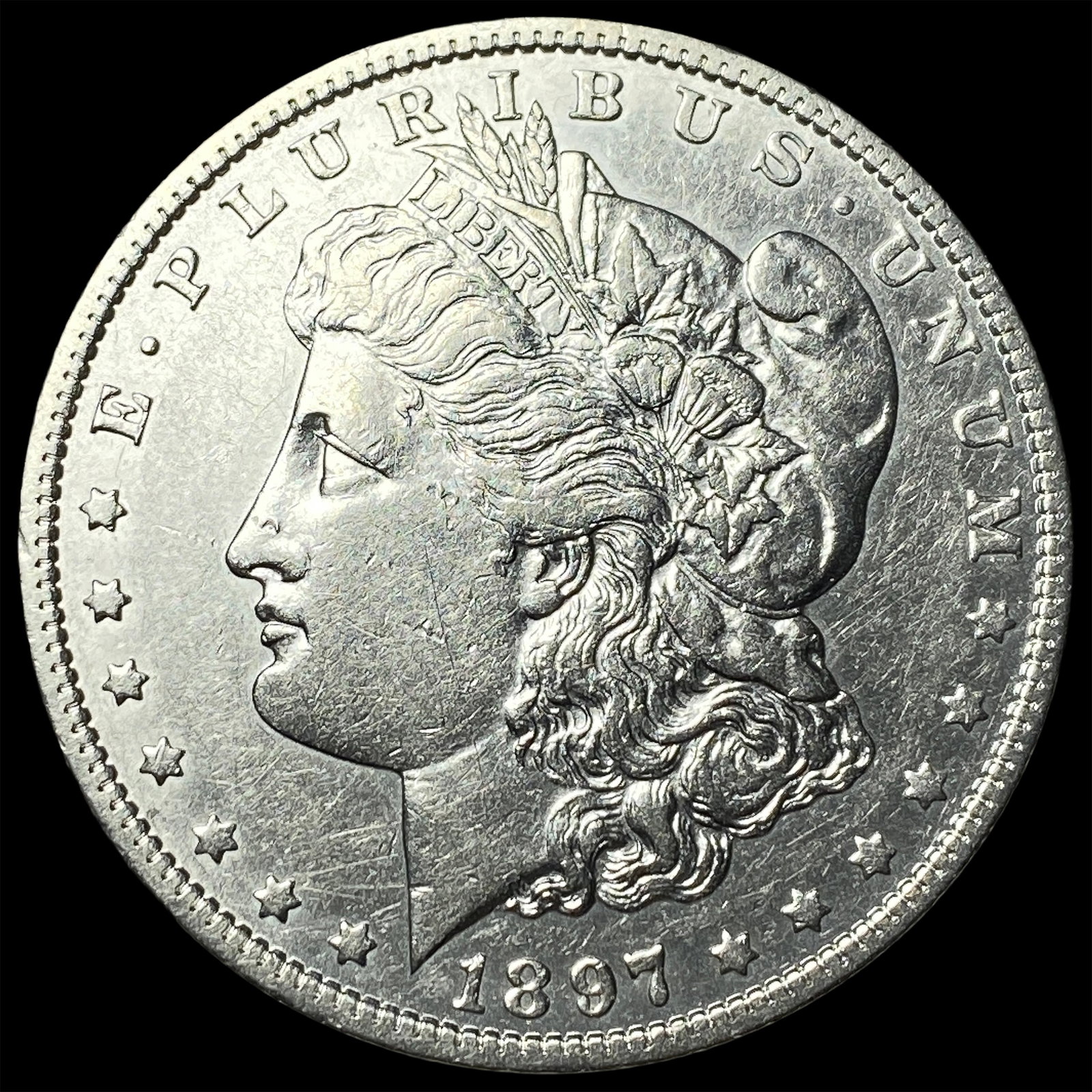 1897-O Silver Morgan Dollar CLOSELY UNCIRCULATED: 1897-O Silver Morgan Dollar CLOSELY UNCIRCULATED
