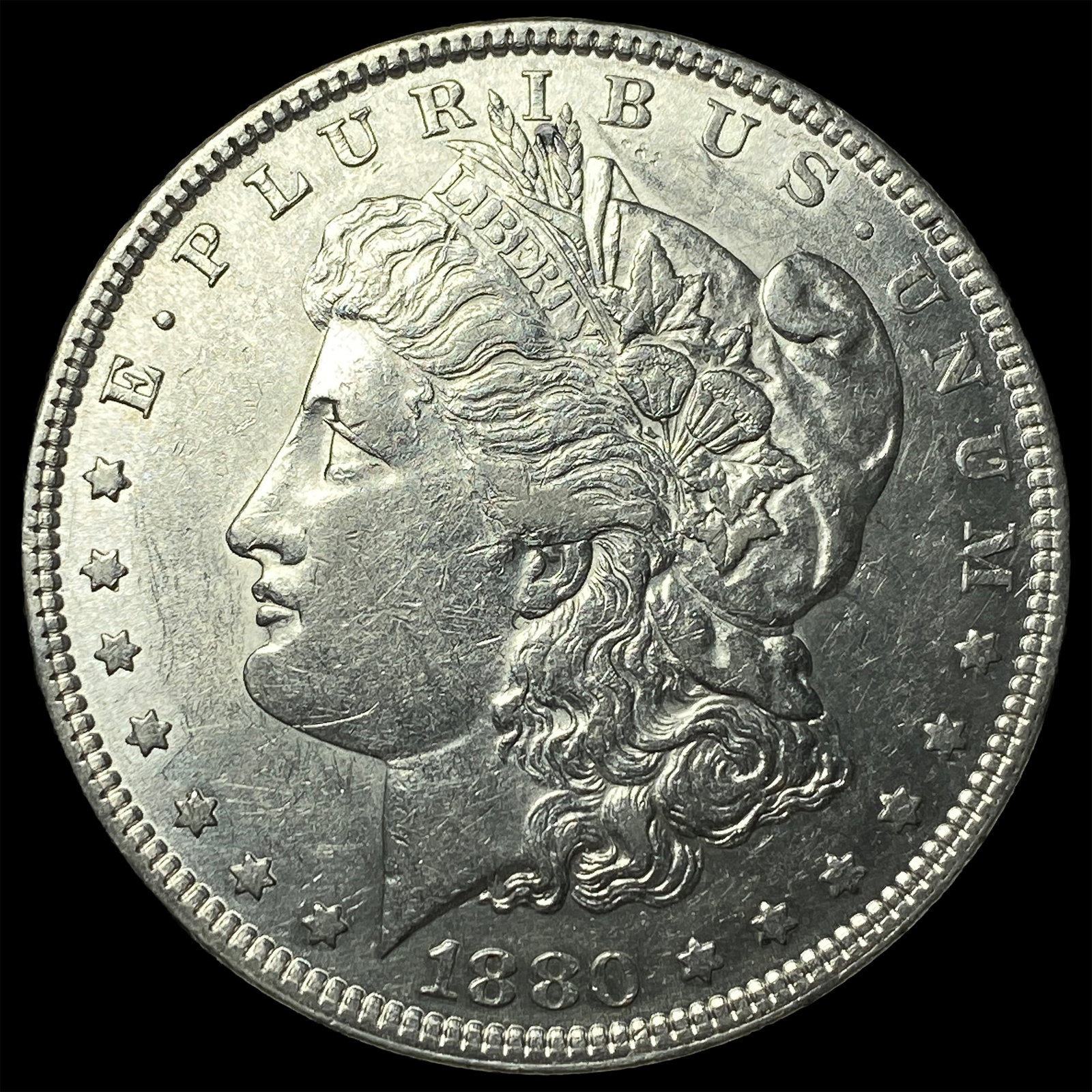 1880 Silver Morgan Dollar UNCIRCULATED: 1880 Silver Morgan Dollar UNCIRCULATED