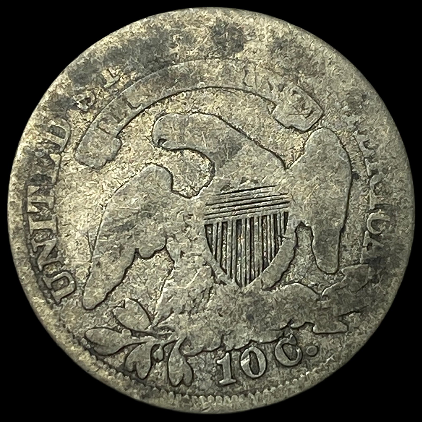 1835 Capped Bust Dime LIGHTLY CIRCULATED - 2