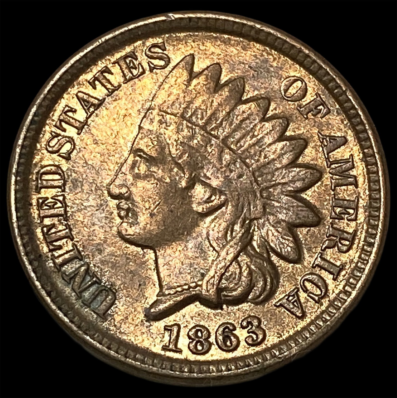 1863 Indian Head Cent UNCIRCULATED: 1863 Indian Head Cent UNCIRCULATED