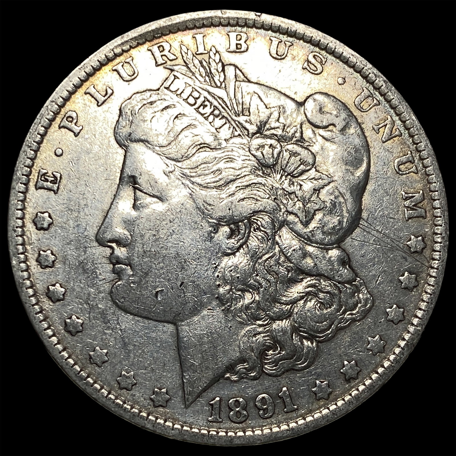 1891-O Silver Morgan Dollar CLOSELY UNCIRCULATED: 1891-O Silver Morgan Dollar CLOSELY UNCIRCULATED