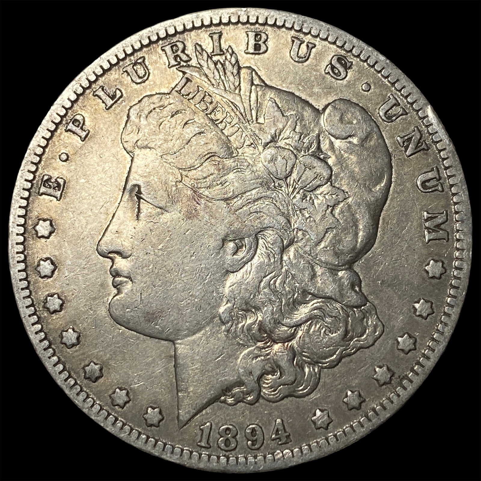 1894-O Silver Morgan Dollar NEARLY UNCIRCULATED: 1894-O Silver Morgan Dollar NEARLY UNCIRCULATED