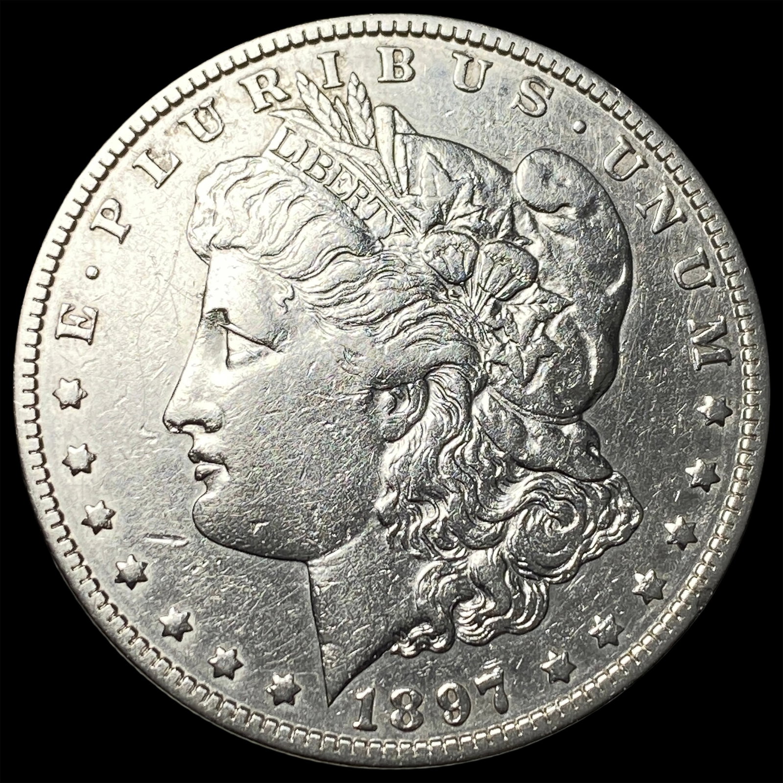 1897-O Silver Morgan Dollar CLOSELY UNCIRCULATED: 1897-O Silver Morgan Dollar CLOSELY UNCIRCULATED