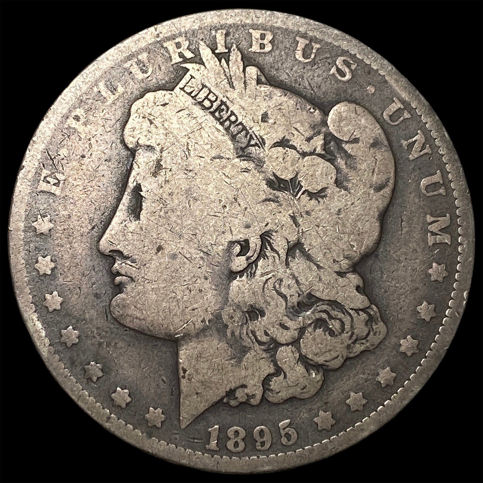 1895-O Silver Morgan Dollar LIGHTLY CIRCULATED: 1895-O Silver Morgan Dollar LIGHTLY CIRCULATED