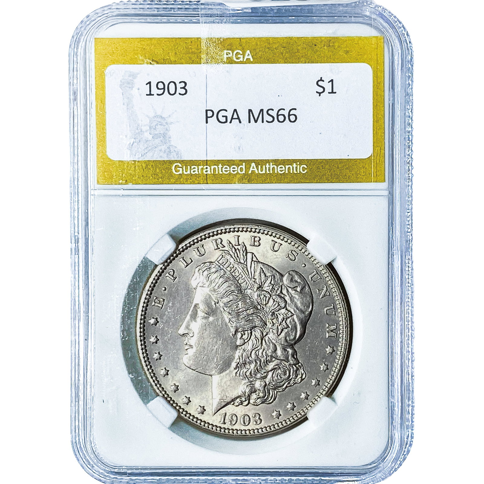 1903 Morgan Silver Dollar PGA MS66: 1903 Morgan Silver Dollar PGA MS66