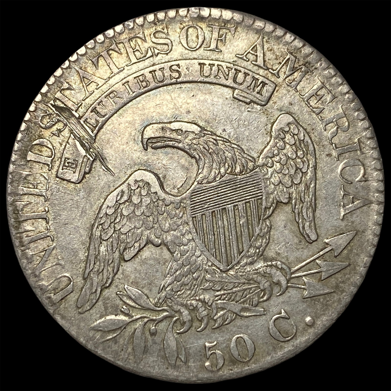 1824 Capped Bust Half Dollar HIGH GRADE - 2