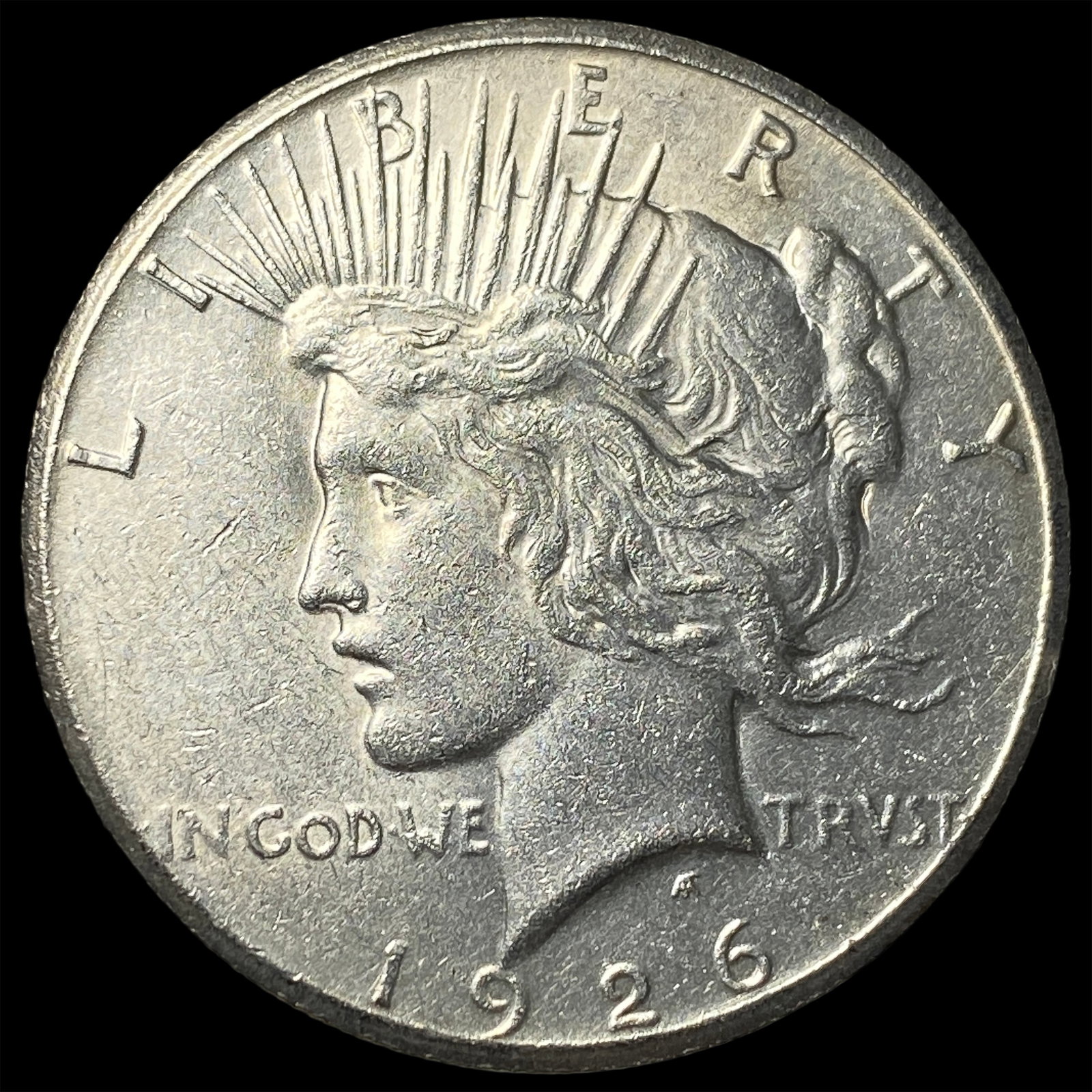 1926 Peace Silver Dollar CLOSELY UNCIRCULATED: 1926 Peace Silver Dollar CLOSELY UNCIRCULATED