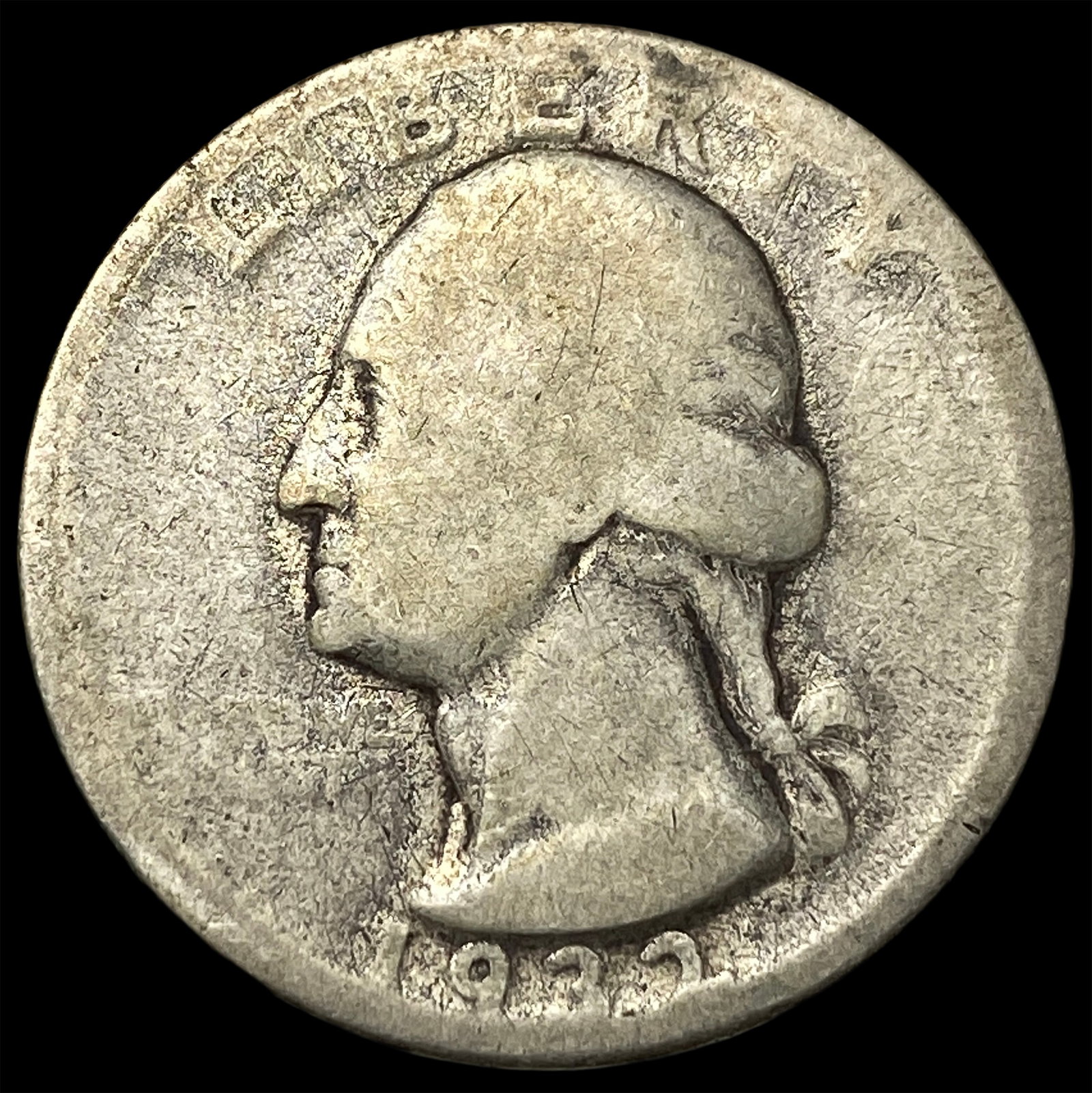 1932-D Washington Quarter NICELY CIRCULATED: 1932-D Washington Quarter NICELY CIRCULATED