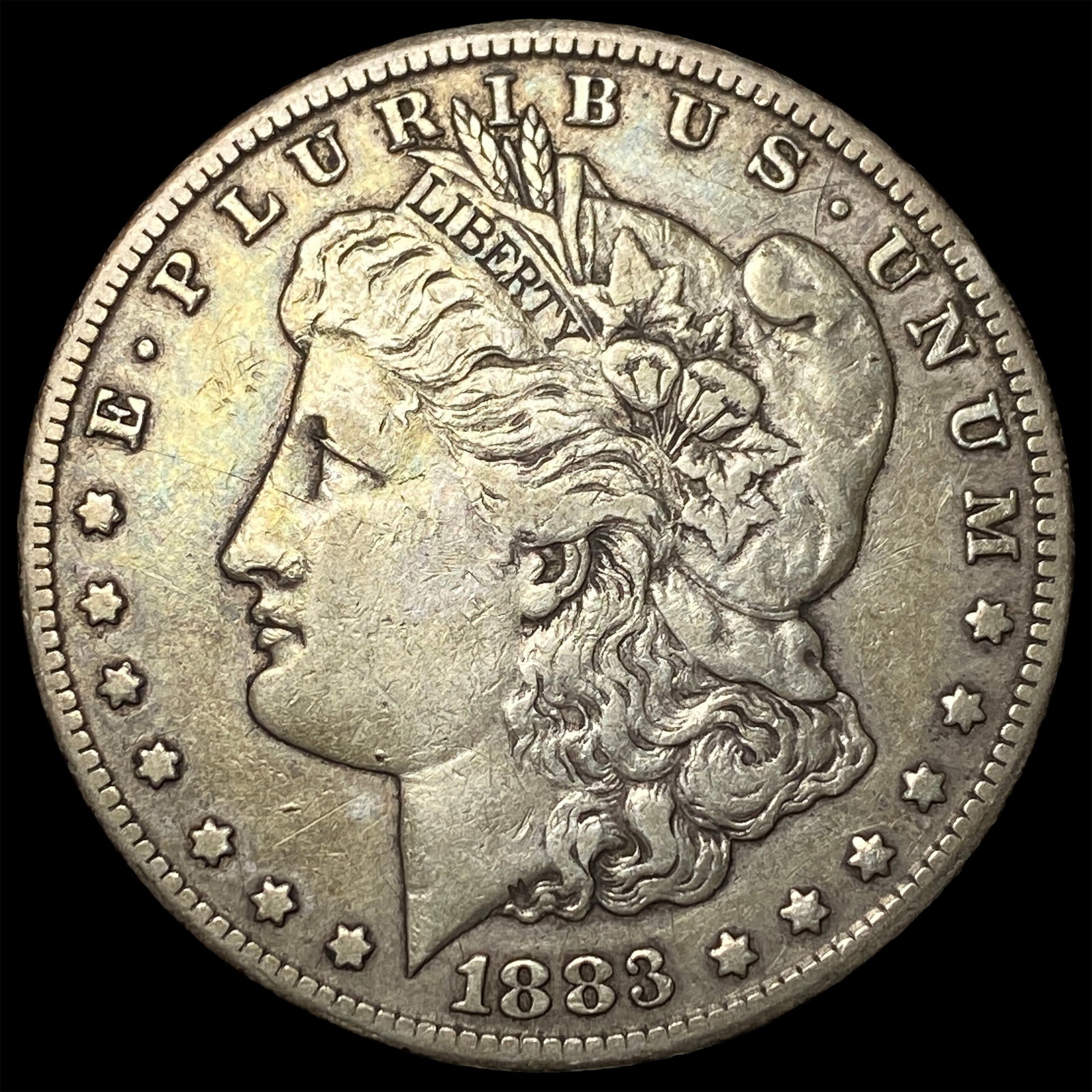 1883-CC Silver Morgan Dollar NEARLY UNCIRCULATED: 1883-CC Silver Morgan Dollar NEARLY UNCIRCULATED