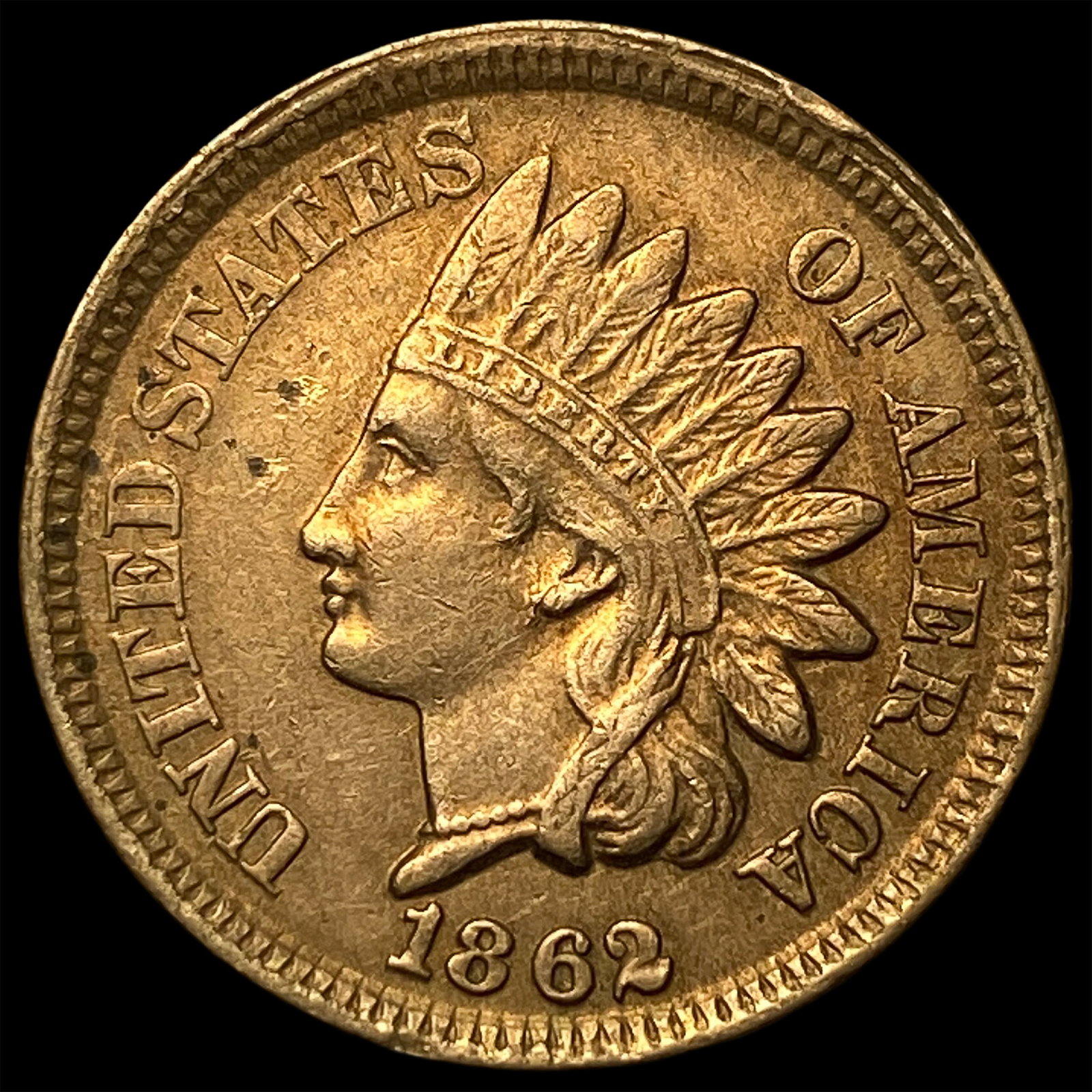 1862 Indian Head Cent UNCIRCULATED: 1862 Indian Head Cent UNCIRCULATED