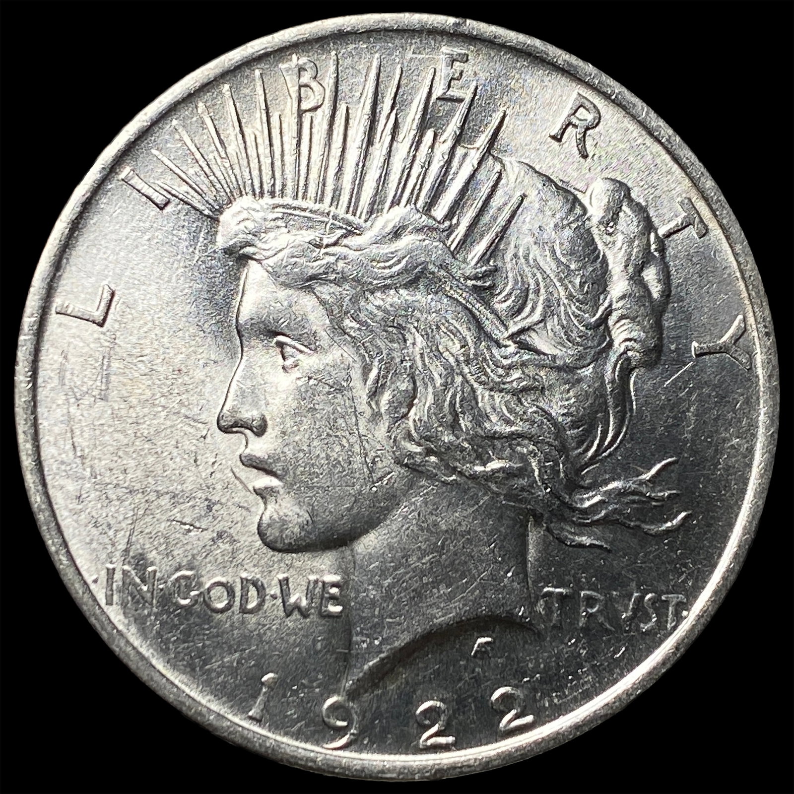 1922 Silver Peace Dollar CHOICE BU: 1922 Silver Peace Dollar CHOICE BU