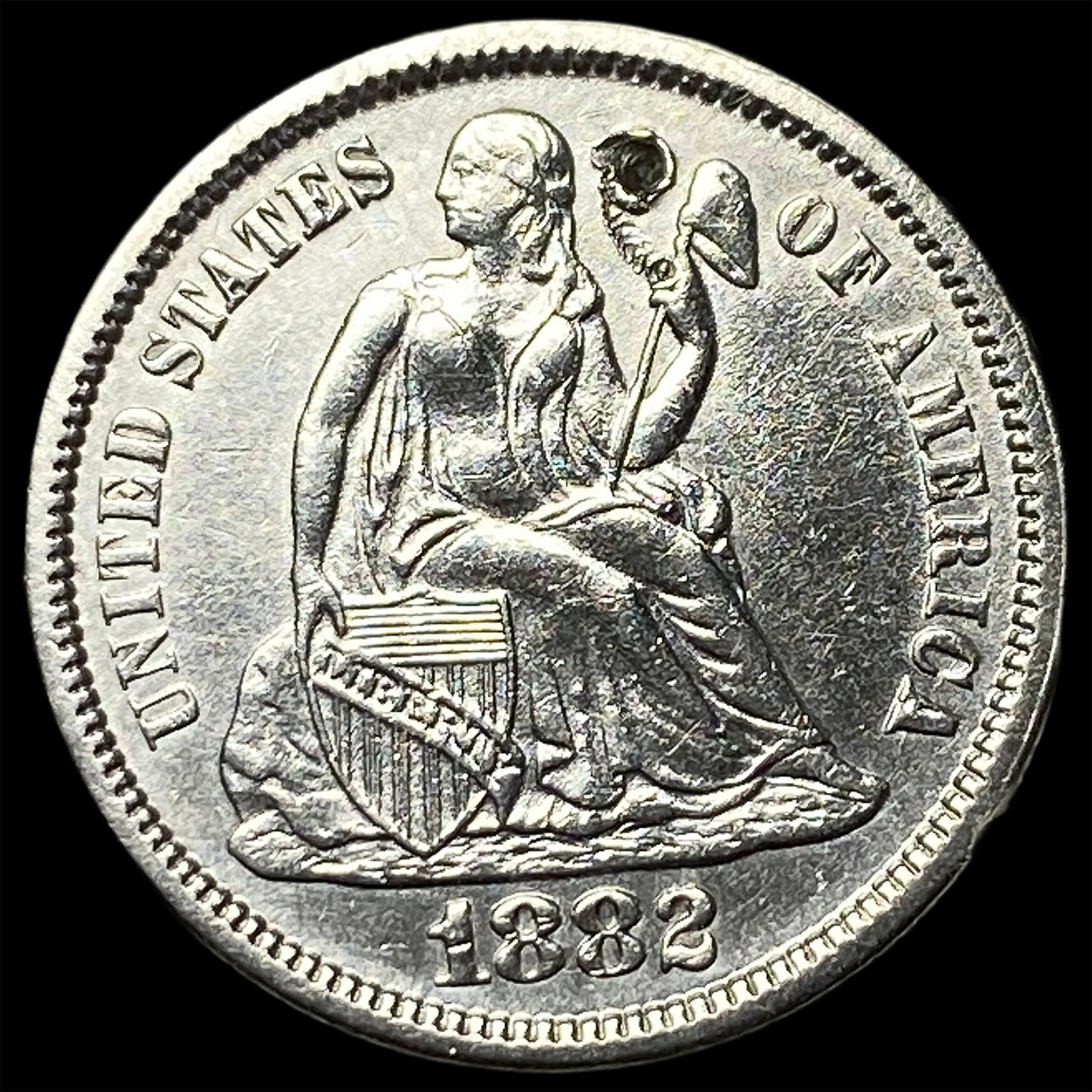 1882 Seated Liberty Dime HIGH GRADE: 1882 Seated Liberty Dime HIGH GRADE
