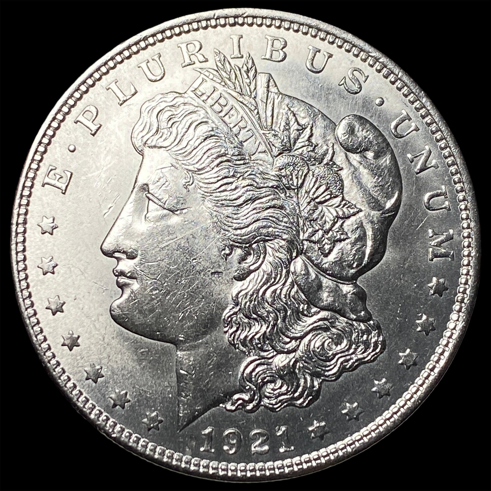 1921 Silver Morgan Dollar UNCIRCULATED: 1921 Silver Morgan Dollar UNCIRCULATED