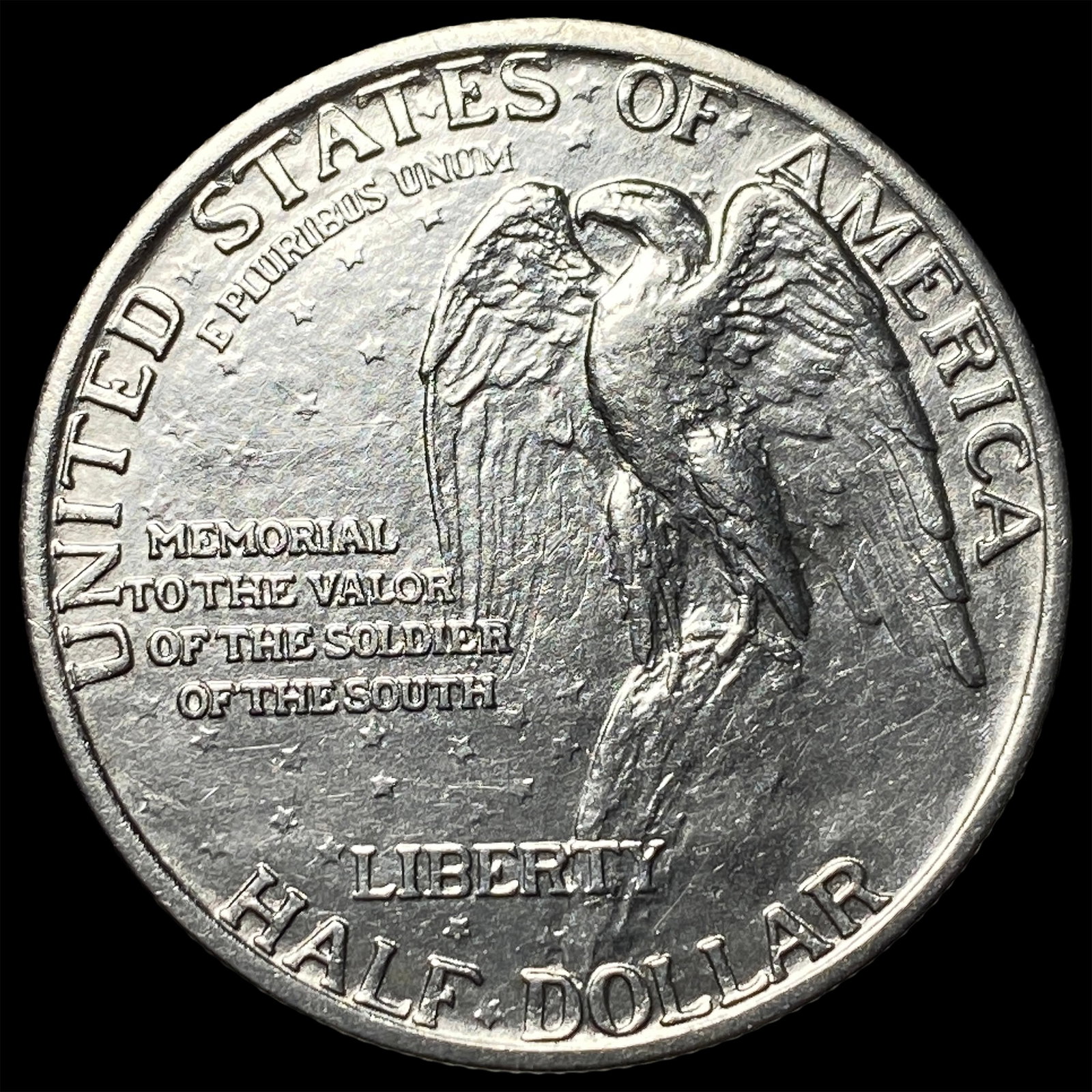 1925 Silver Stone Mountain Half Dollar GEM BU - 2