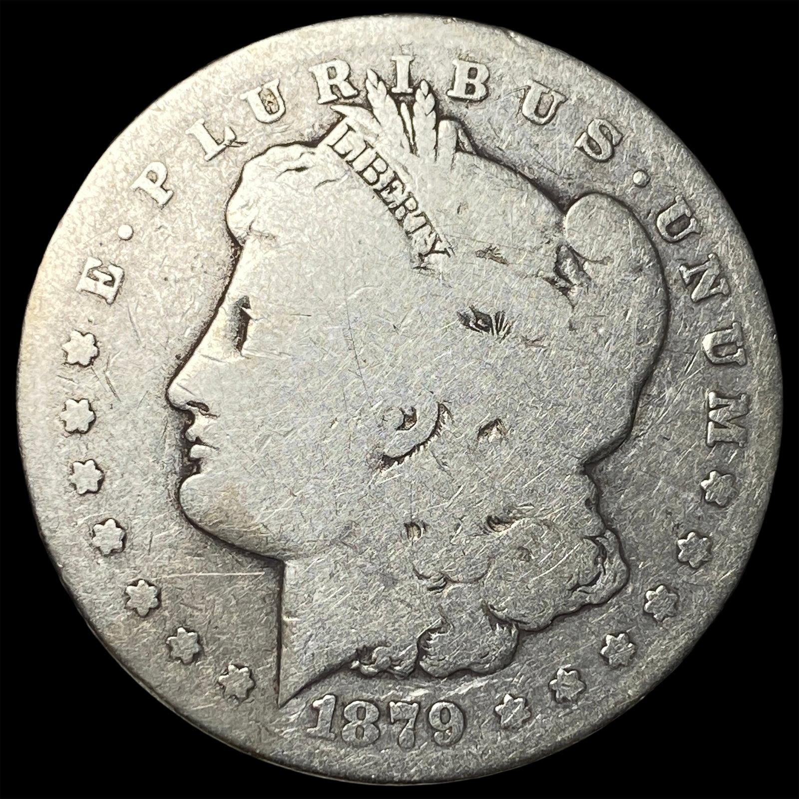 1879-S Morgan Silver Dollar NICELY CIRCULATED: 1879-S Morgan Silver Dollar NICELY CIRCULATED