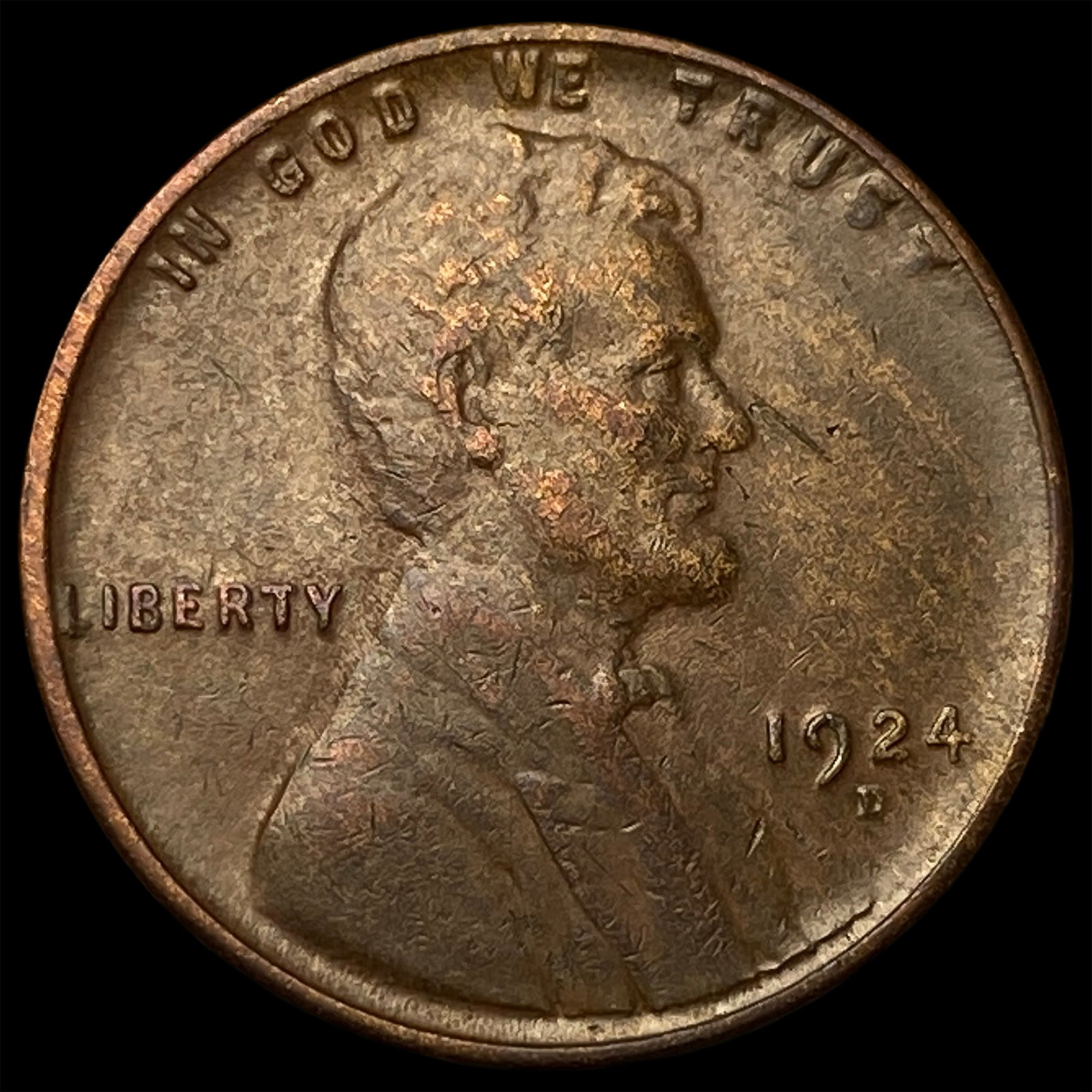 1924-D Lincoln Wheat Cent UNCIRCULATED: 1924-D Lincoln Wheat Cent UNCIRCULATED