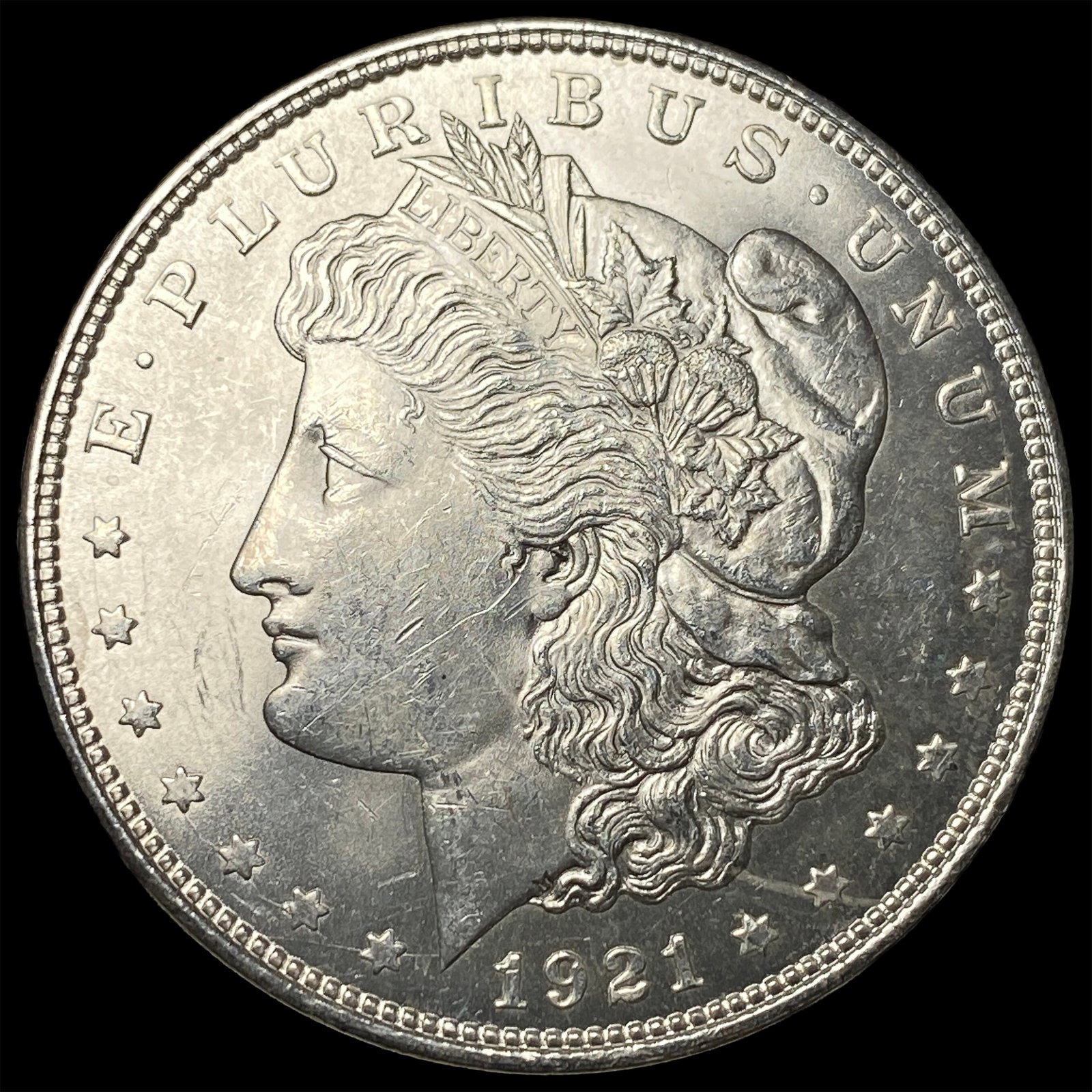 1921 Morgan Silver Dollar UNCIRCULATED: 1921 Morgan Silver Dollar UNCIRCULATED