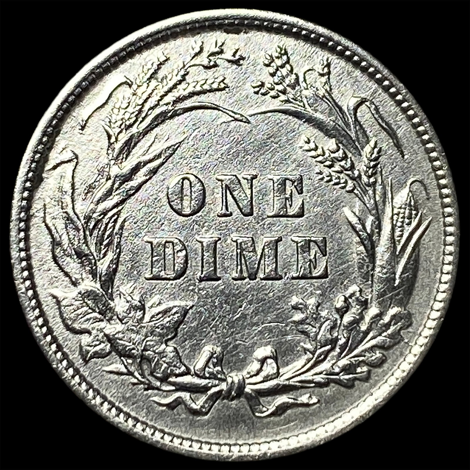 1898 Silver Barber Dime UNCIRCULATED - 2