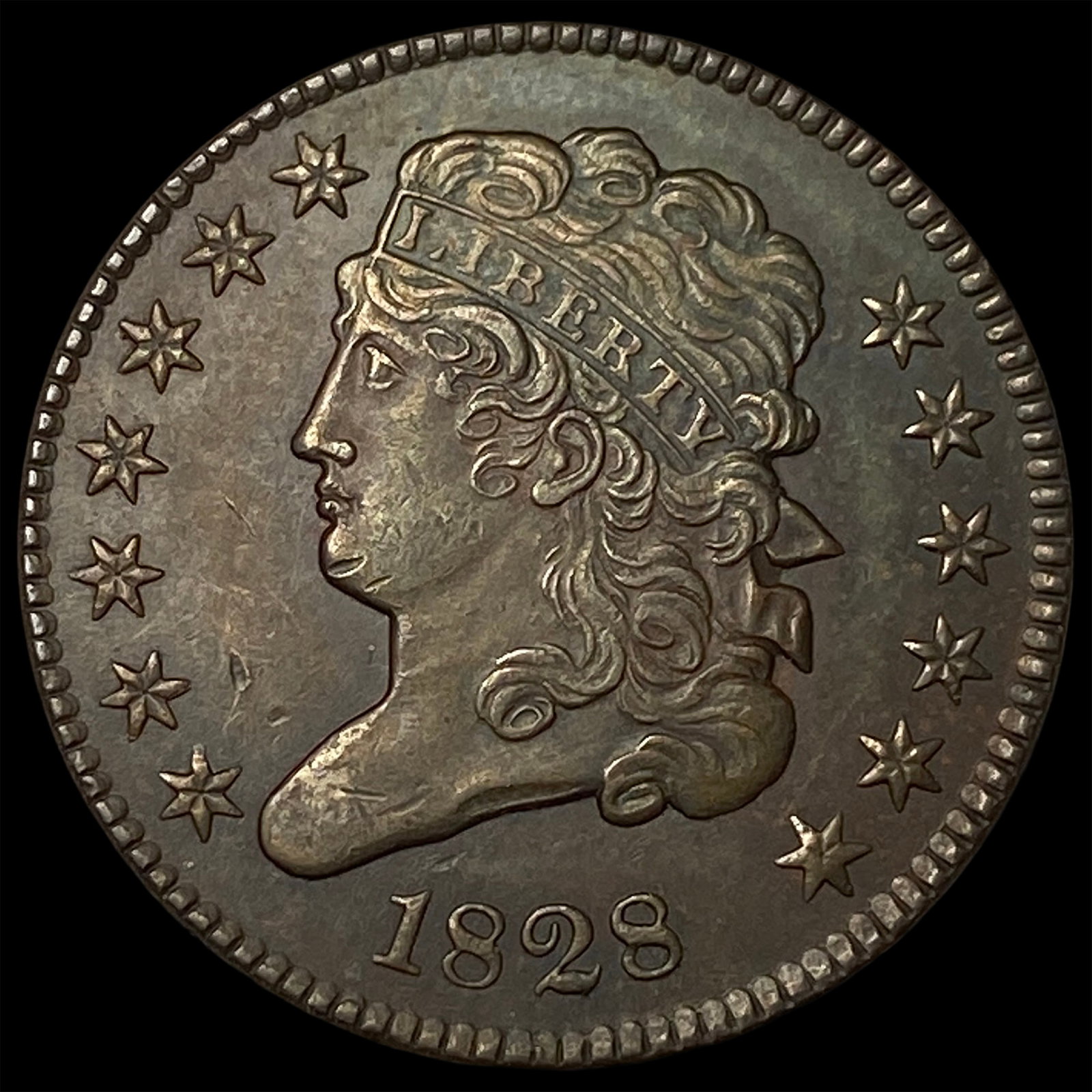 1828 Classic Head Half Cent UNCIRCULATED (1 of 2)