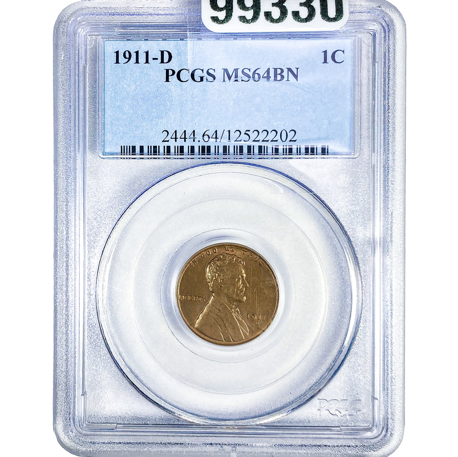1911-D Wheat Cent PCGS MS64 BN (1 of 2)