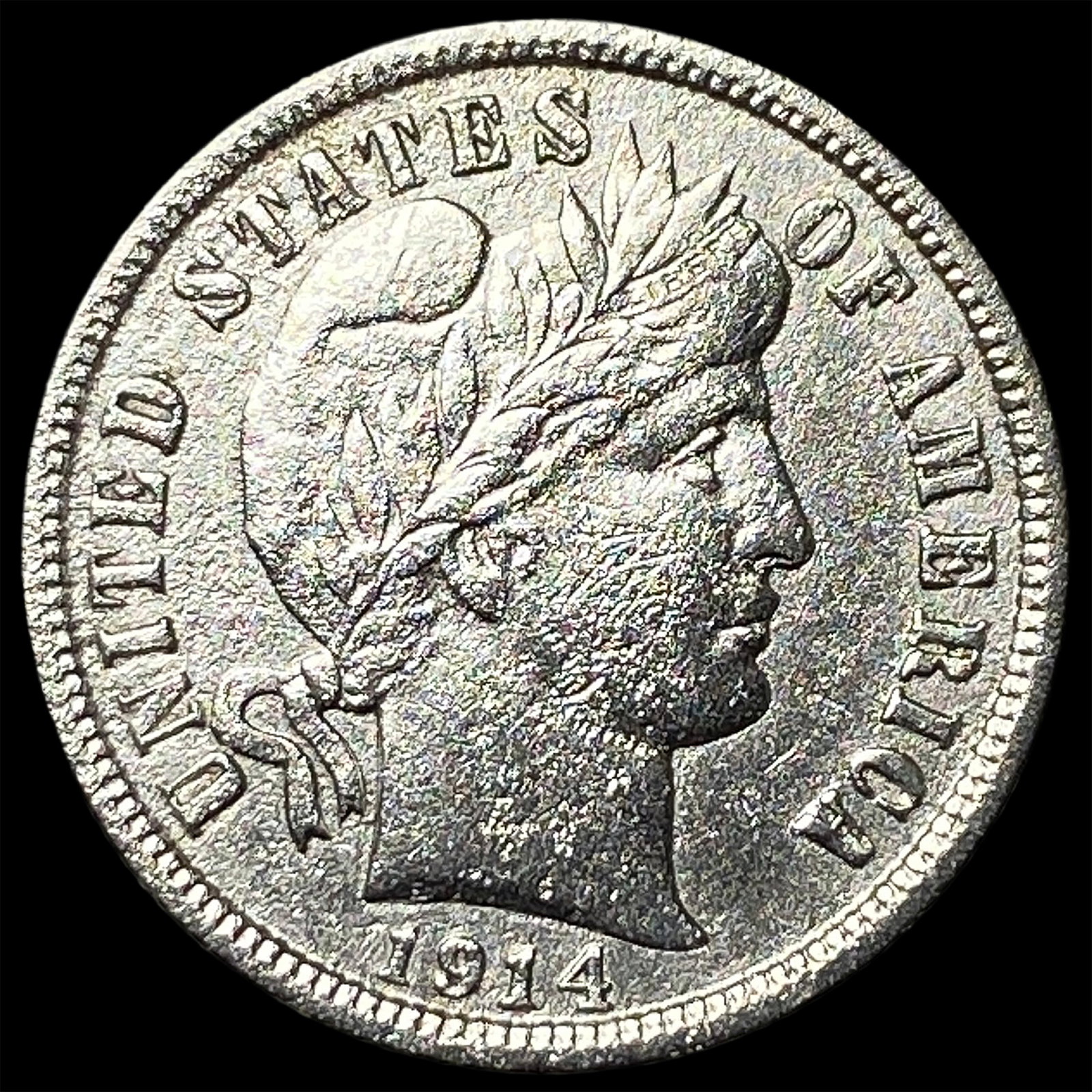 1914-D Silver Barber Dime HIGH GRADE: 1914-D Silver Barber Dime HIGH GRADE