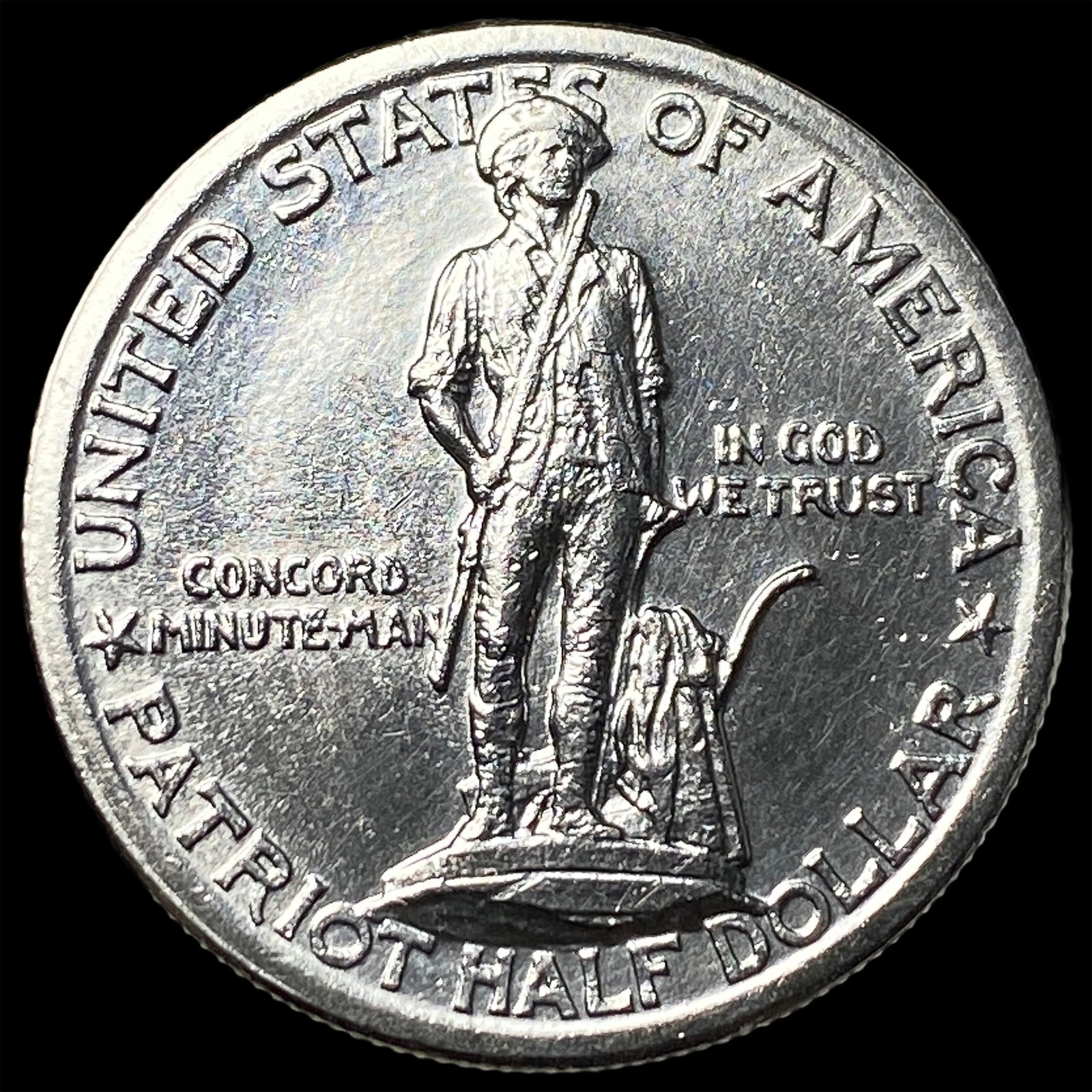 1925 Silver Lexington-Concord Half Dollar UNCIRCULATED: 1925 Silver Lexington-Concord Half Dollar UNCIRCULATED