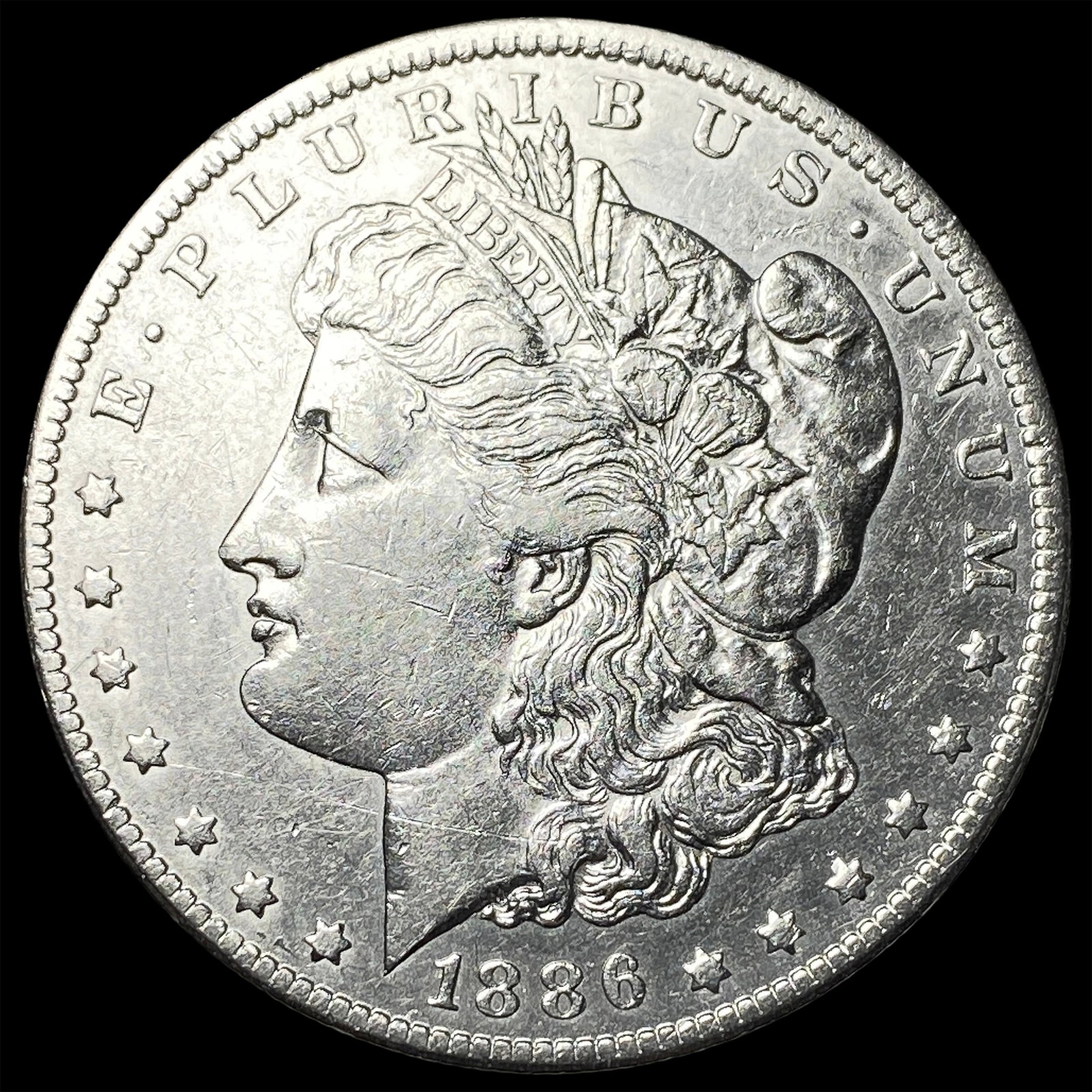 1886-O Silver Morgan Dollar CHOICE AU: 1886-O Silver Morgan Dollar CHOICE AU