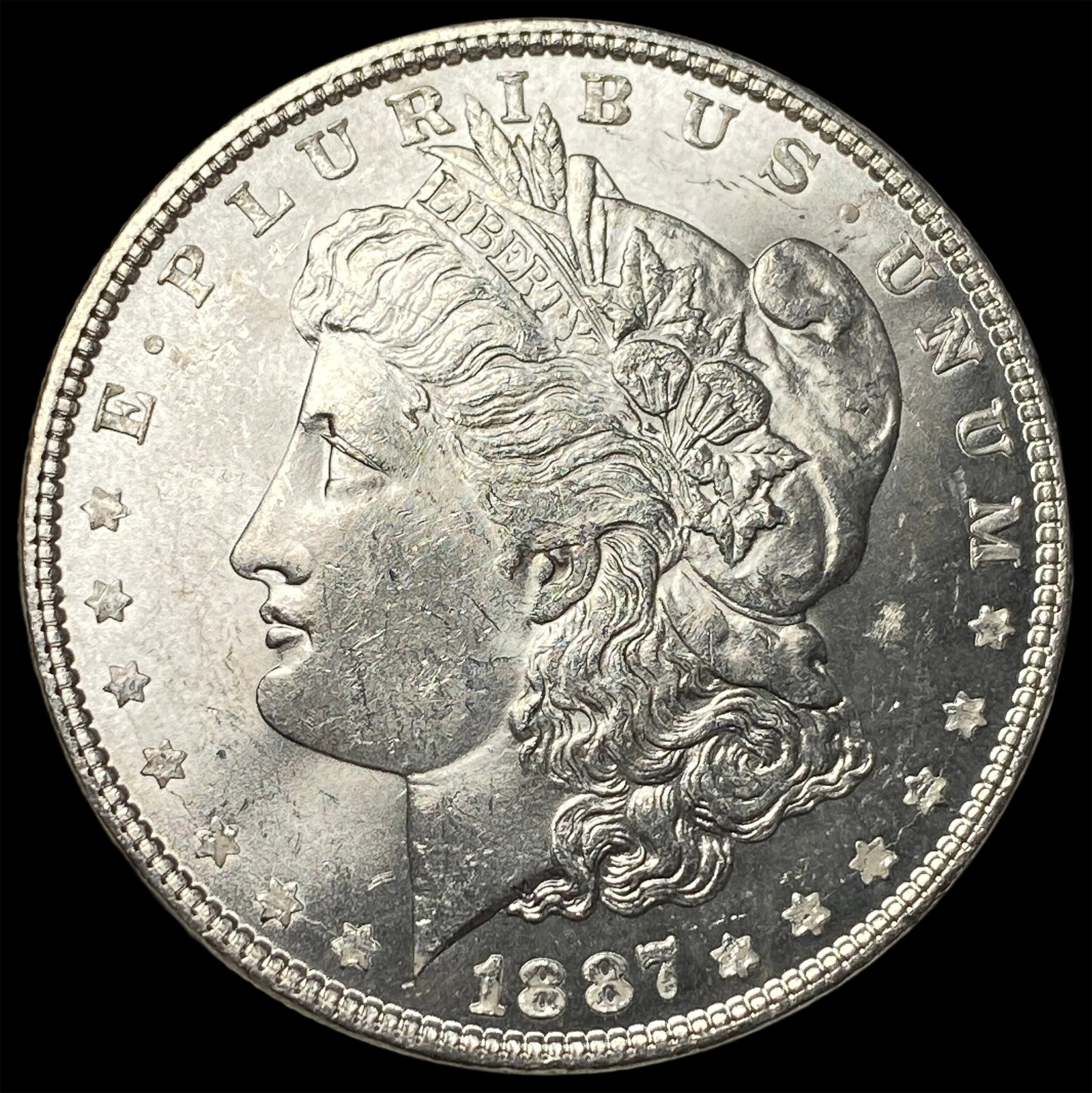 1887 Morgan Silver Dollar UNCIRCULATED: 1887 Morgan Silver Dollar UNCIRCULATED