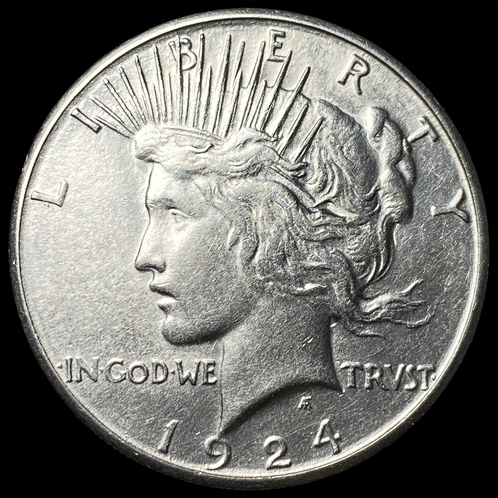 1924 Peace Silver Dollar UNCIRCULATED: 1924 Peace Silver Dollar UNCIRCULATED