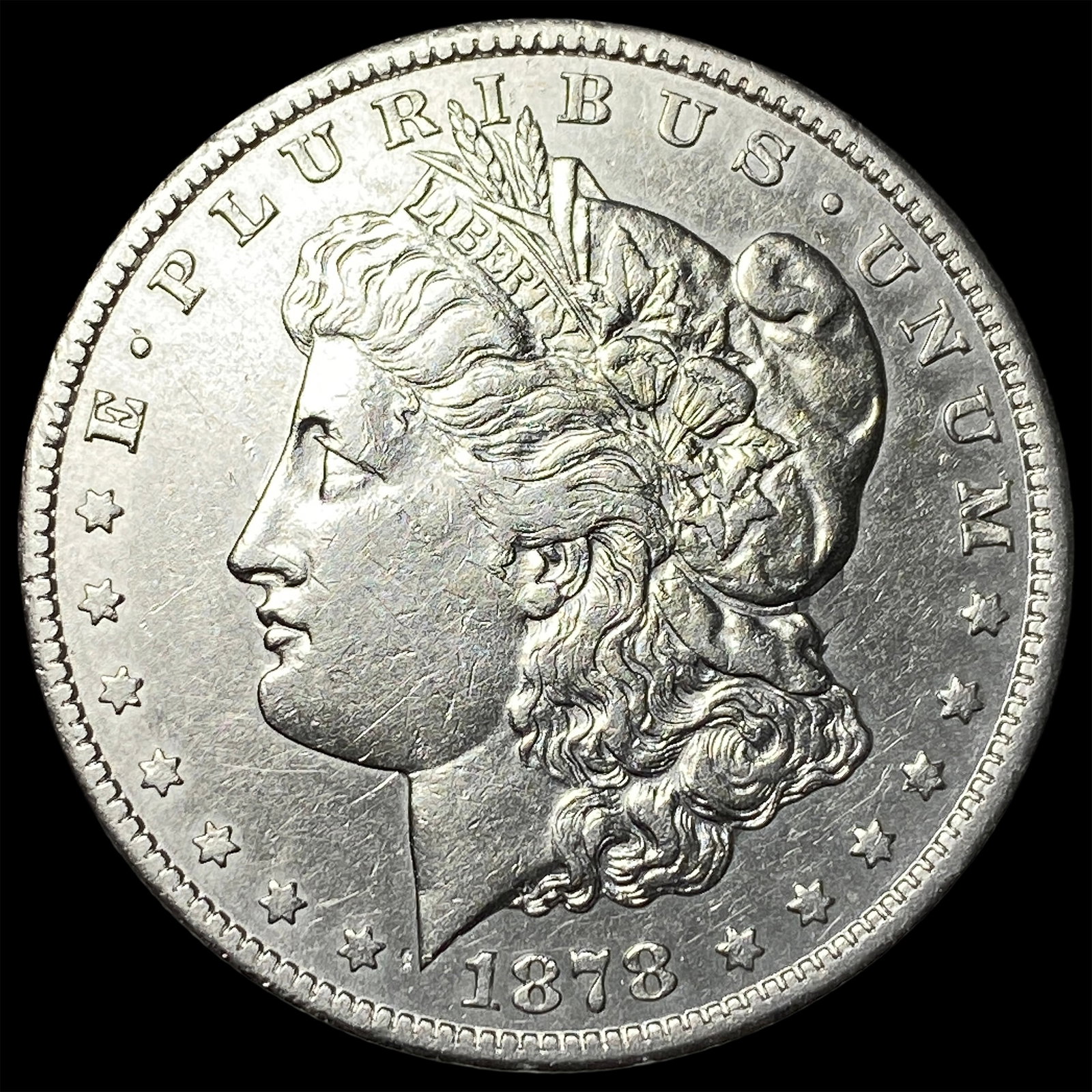 1878-S Silver Morgan Dollar UNCIRCULATED: 1878-S Silver Morgan Dollar UNCIRCULATED