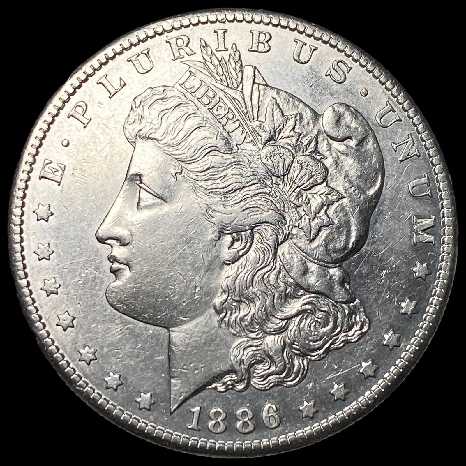 1886 Morgan Silver Dollar UNCIRCULATED: 1886 Morgan Silver Dollar UNCIRCULATED