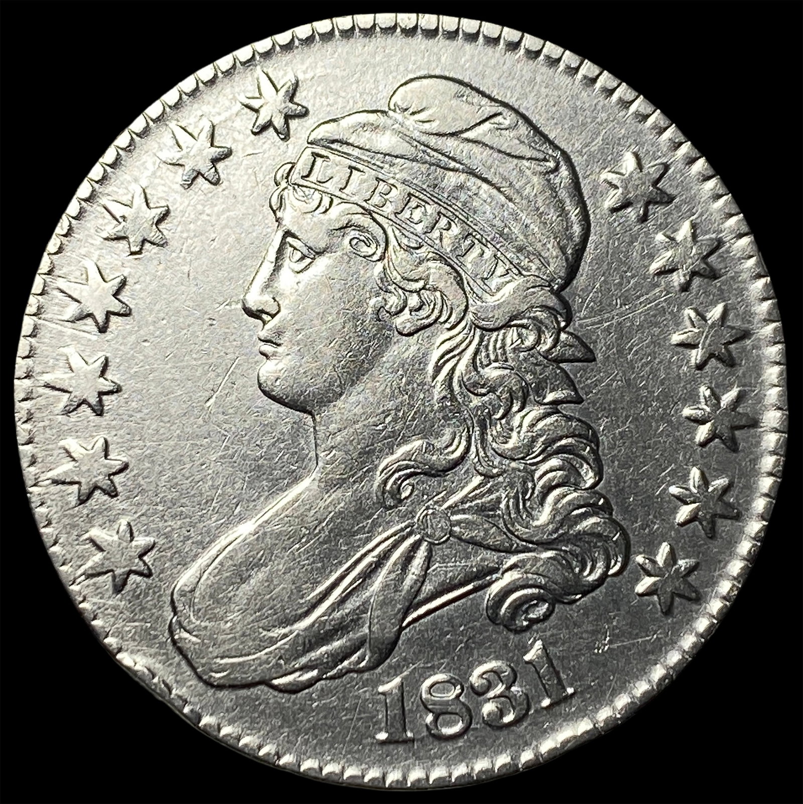 1831 Capped Bust Half Dollar UNCIRCULATED: 1831 Capped Bust Half Dollar UNCIRCULATED
